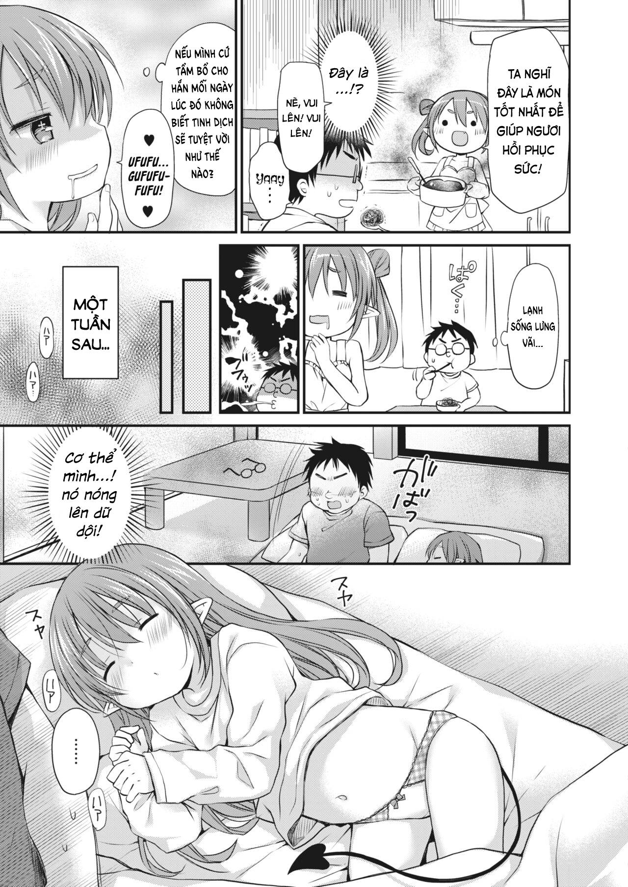 Đọc truyện hentai Bé Succubus đói tình - Oneshot Horni