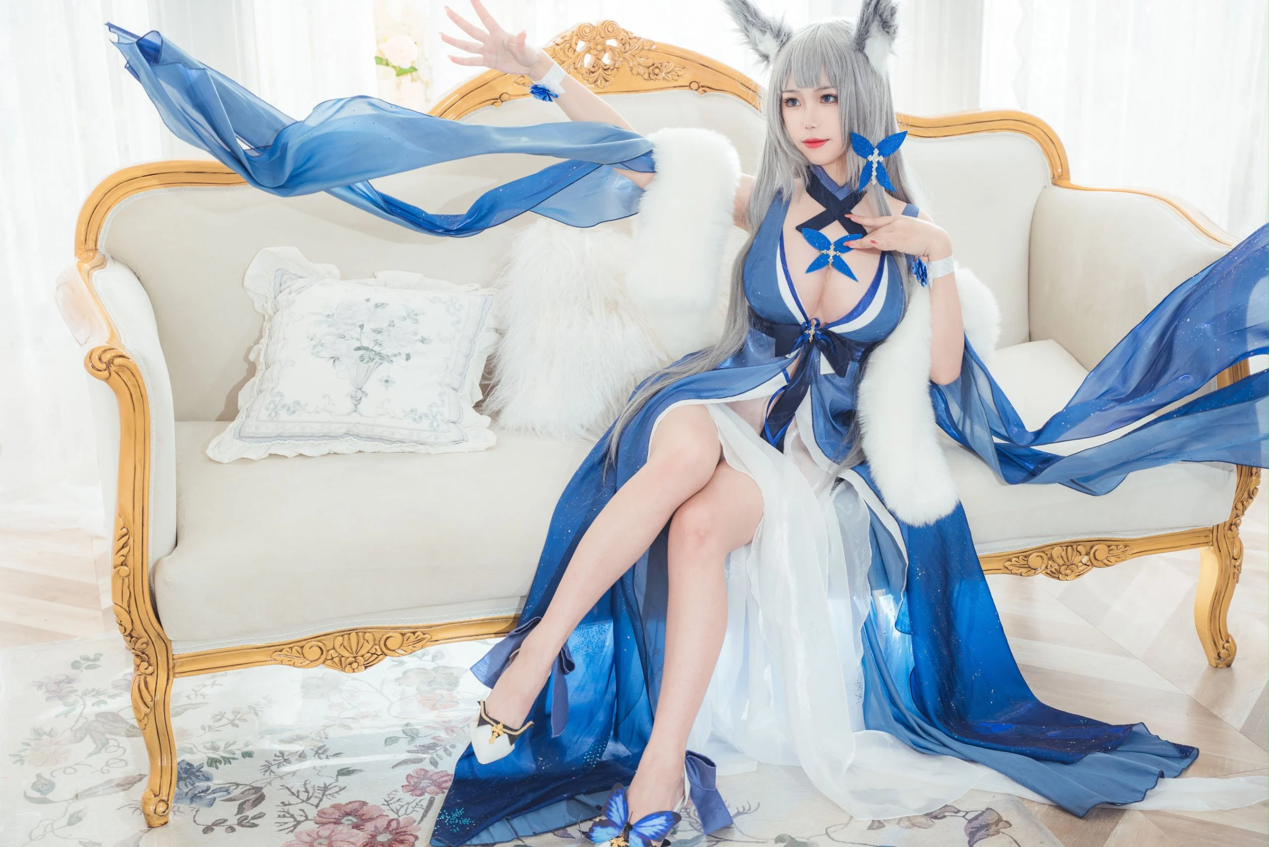 Đọc truyện hentai Tuyển tập Albums siêu phẩm Cosplay - Chap 725 - [One North and One North] Shinano Dress