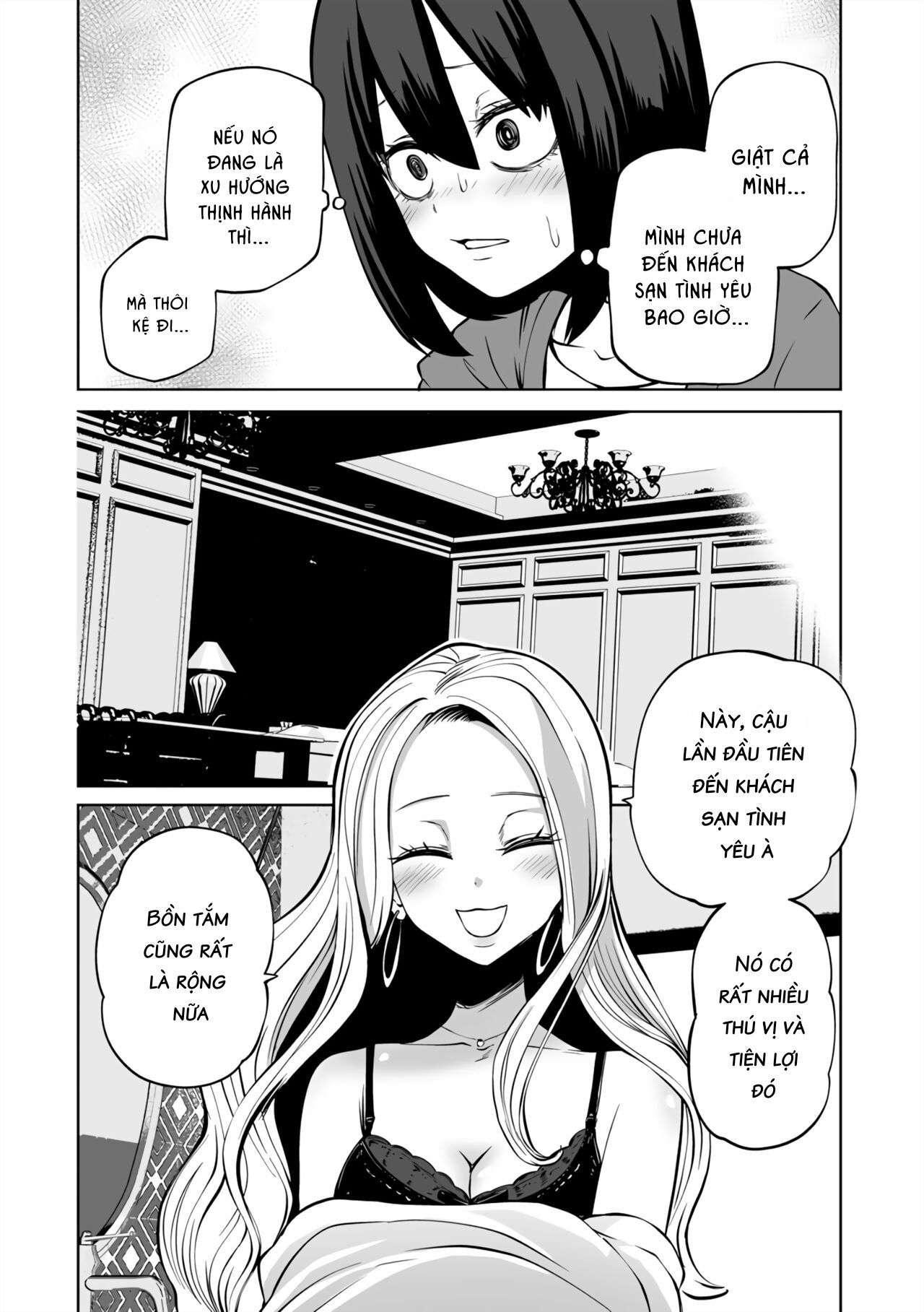 Đọc truyện hentai Bữa tiệc của các cô gái tại khách sạn - Chap 1