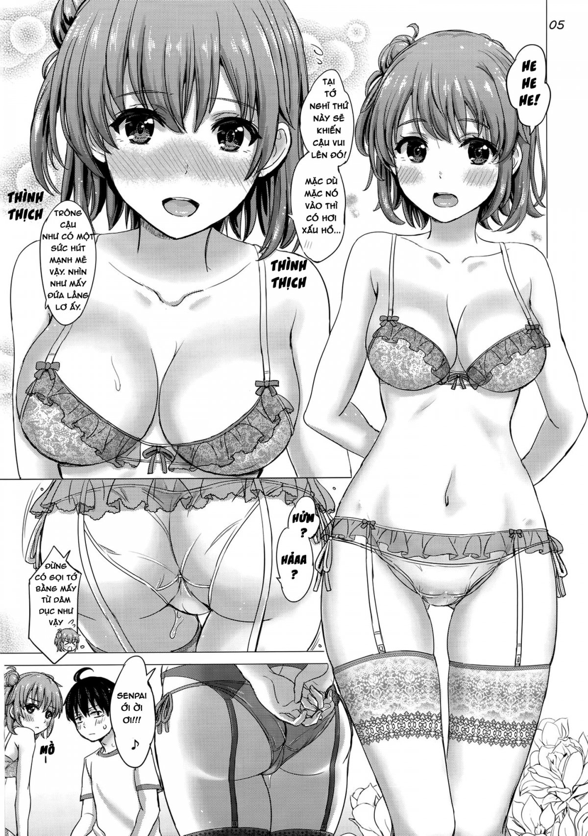 Đọc truyện hentai Những cô nàng dâm dục ở CLB Tình nguyện - Oneshot