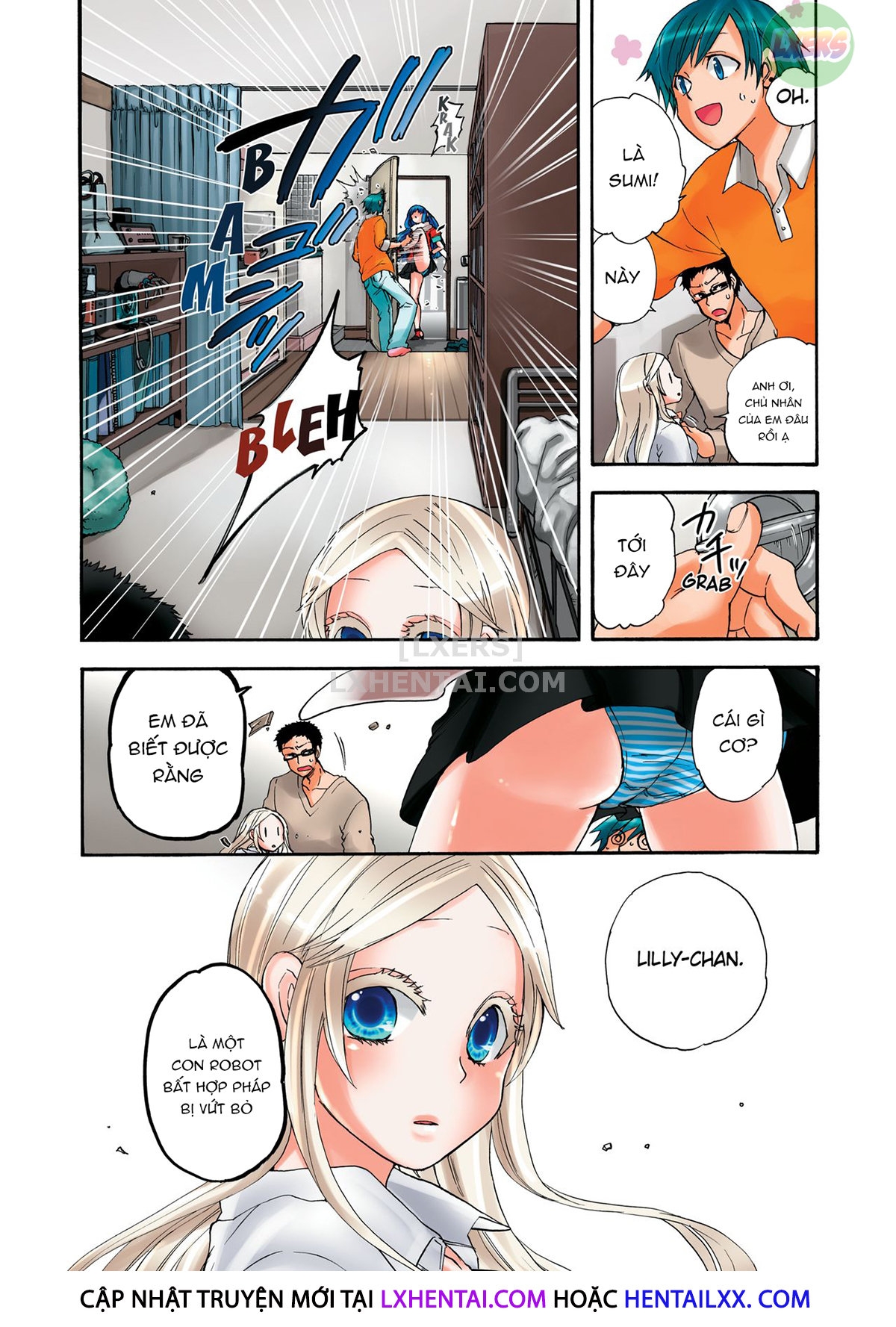 Đọc truyện hentai Robot thú cưng Lilly - Chap 10