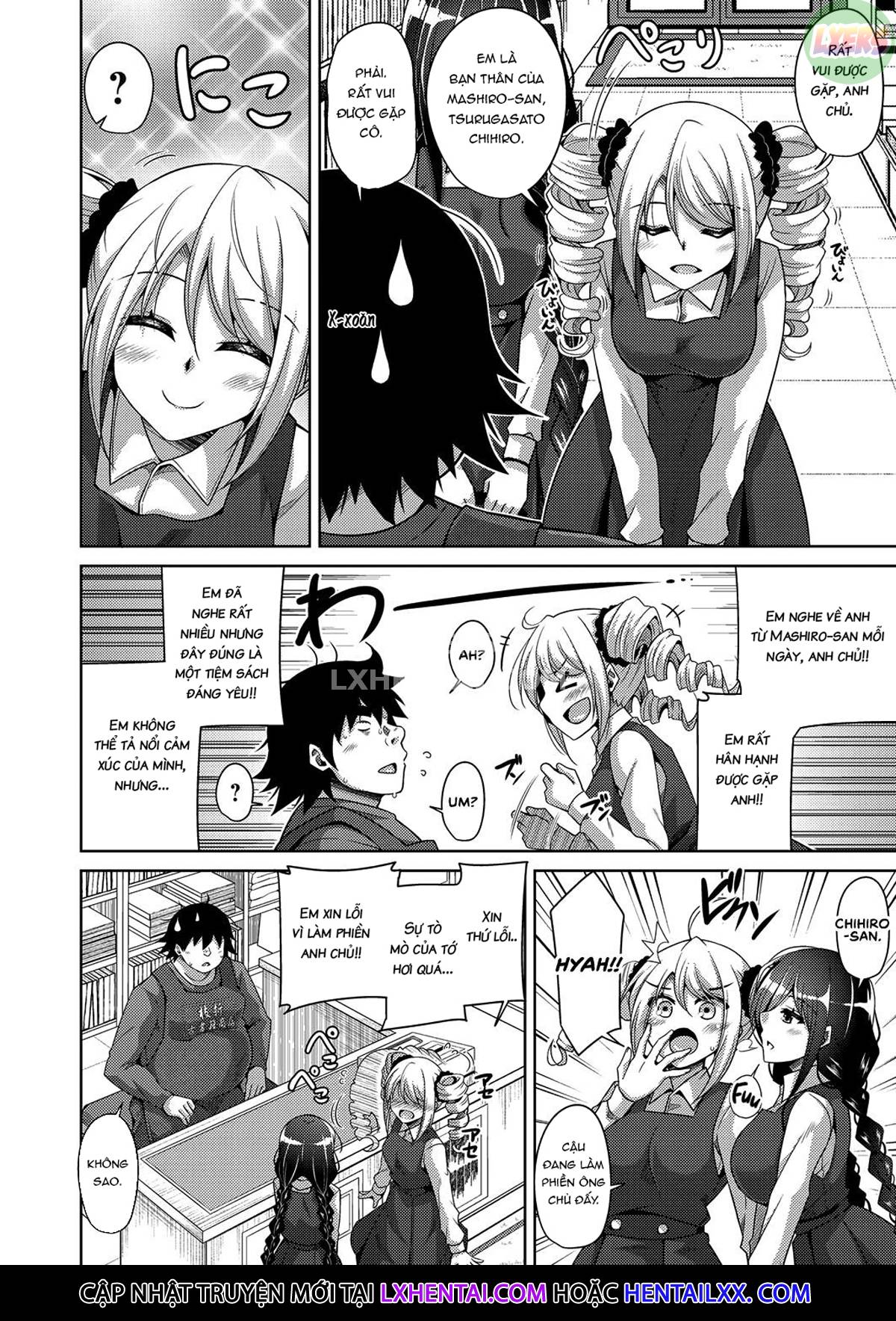 Đọc truyện hentai A Bitch Rose Shrouded In Books - Chap 3