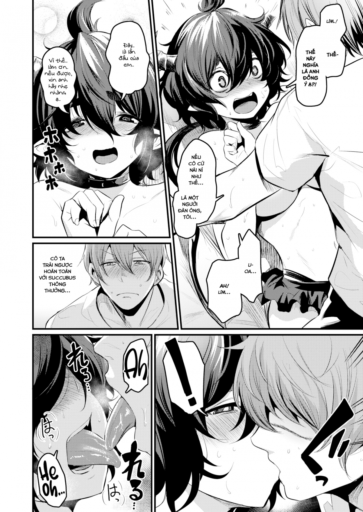 Đọc truyện hentai Bé Succubus vô vọng - Oneshot