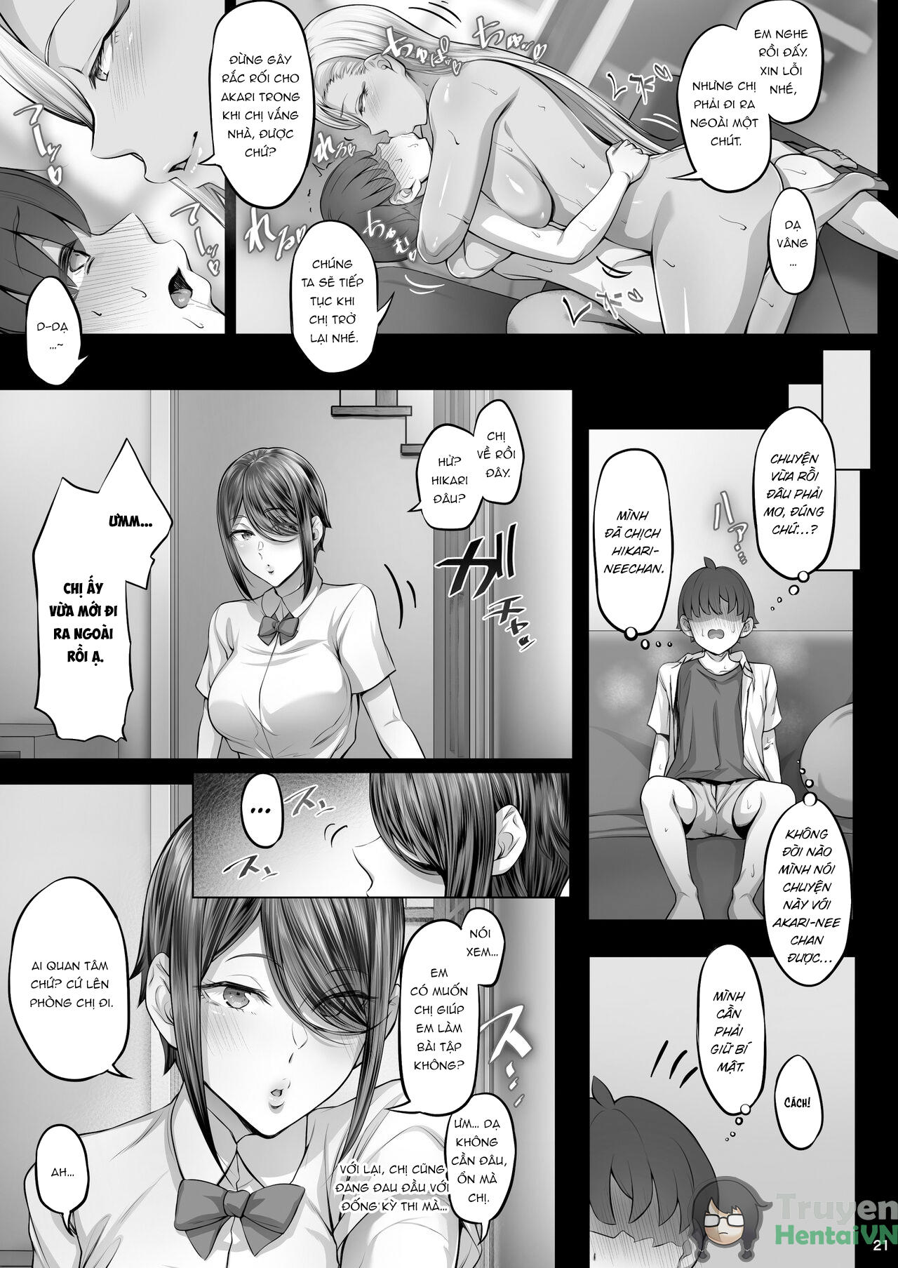 Đọc truyện hentai Sự cám dỗ của hai chị em ruột - Oneshot