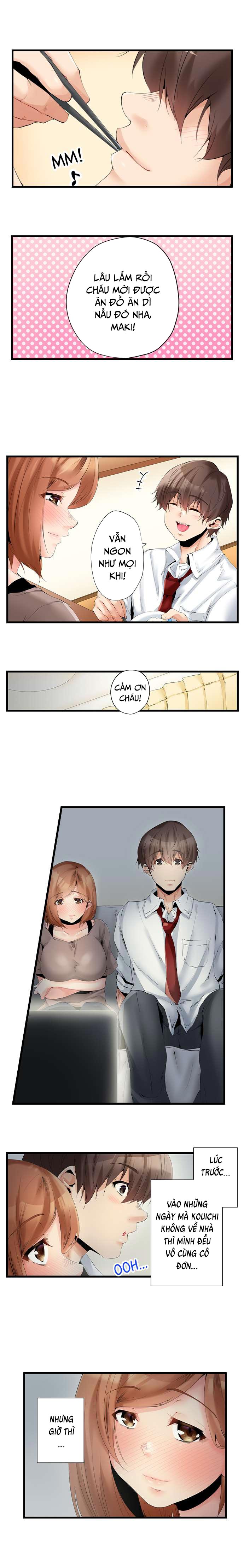 Đọc truyện hentai NTR Cô Hàng Xóm Ngay Trong Phòng Của Chồng Cô Ấy - Chap 15 + 16