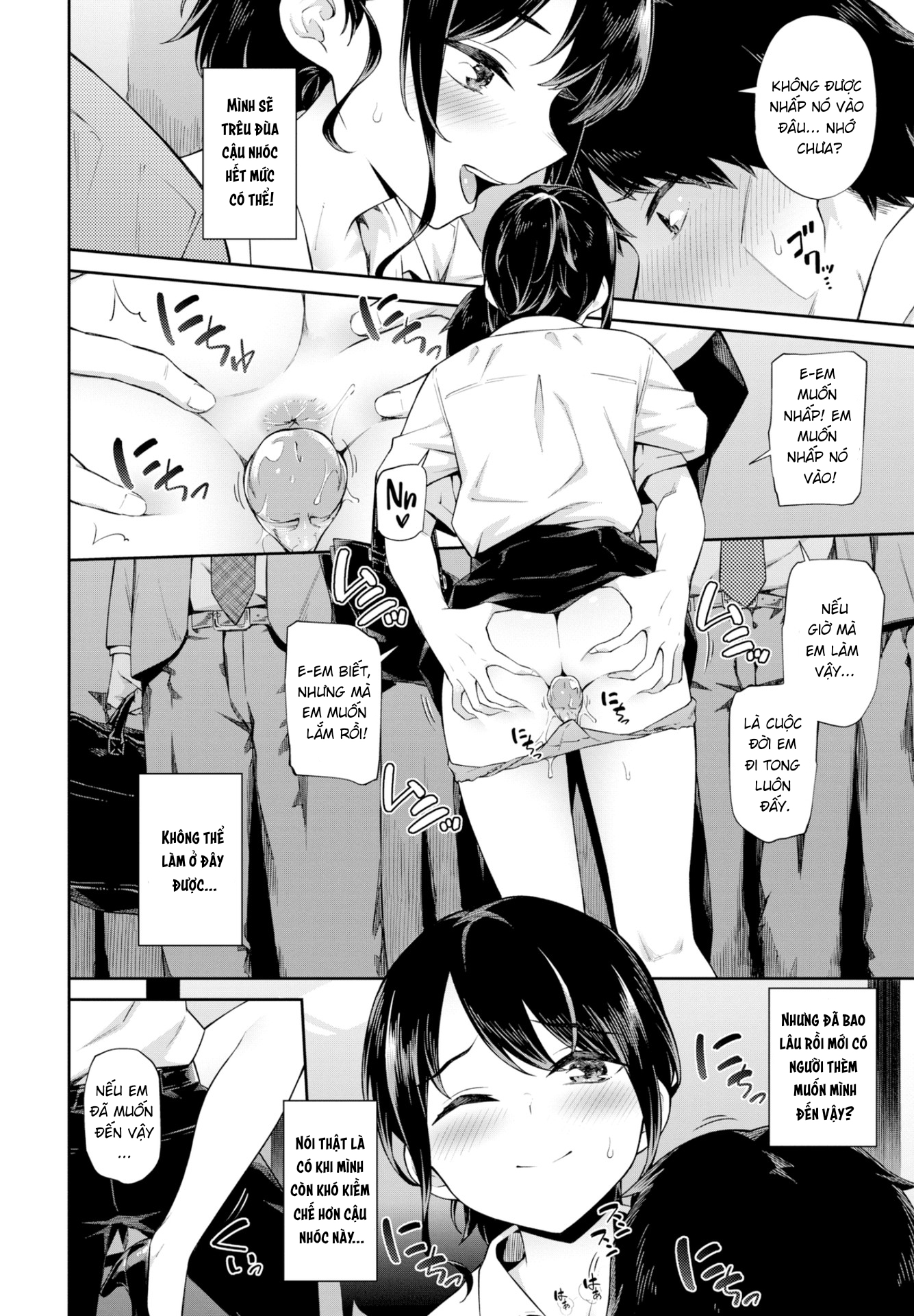 Đọc truyện hentai Dụ em trai non tơ trên tàu - 1 bắn