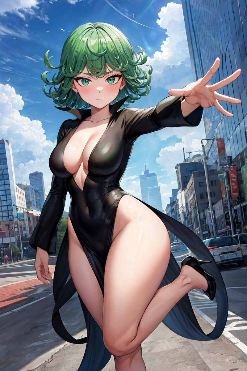 Đọc truyện hentai Tuyển tập Albums Art hentai - Chap 2 - Terrifying Tatsumaki (One Punch Man)