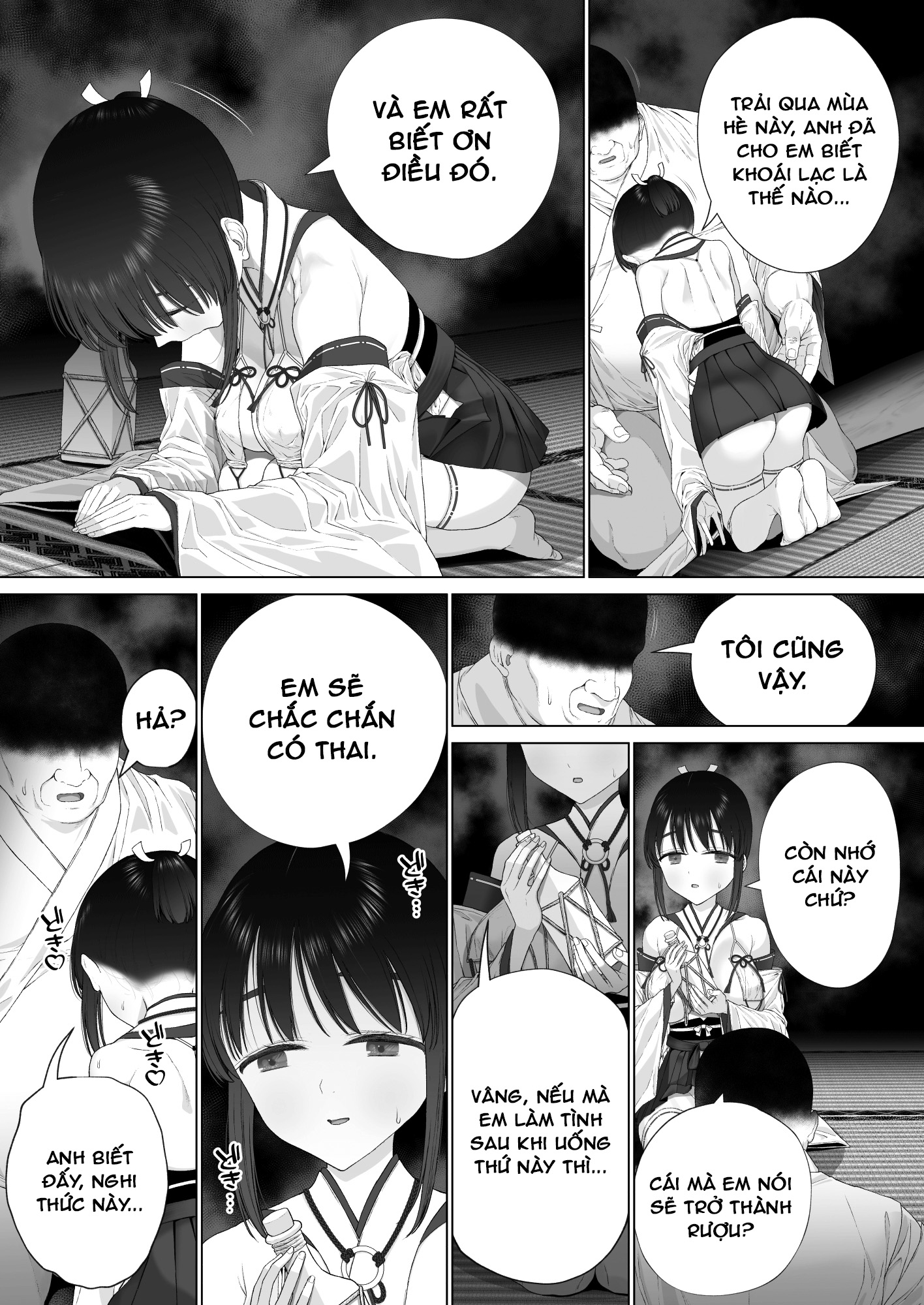 Đọc truyện hentai Nghi lễ thụ thai - Chap 3
