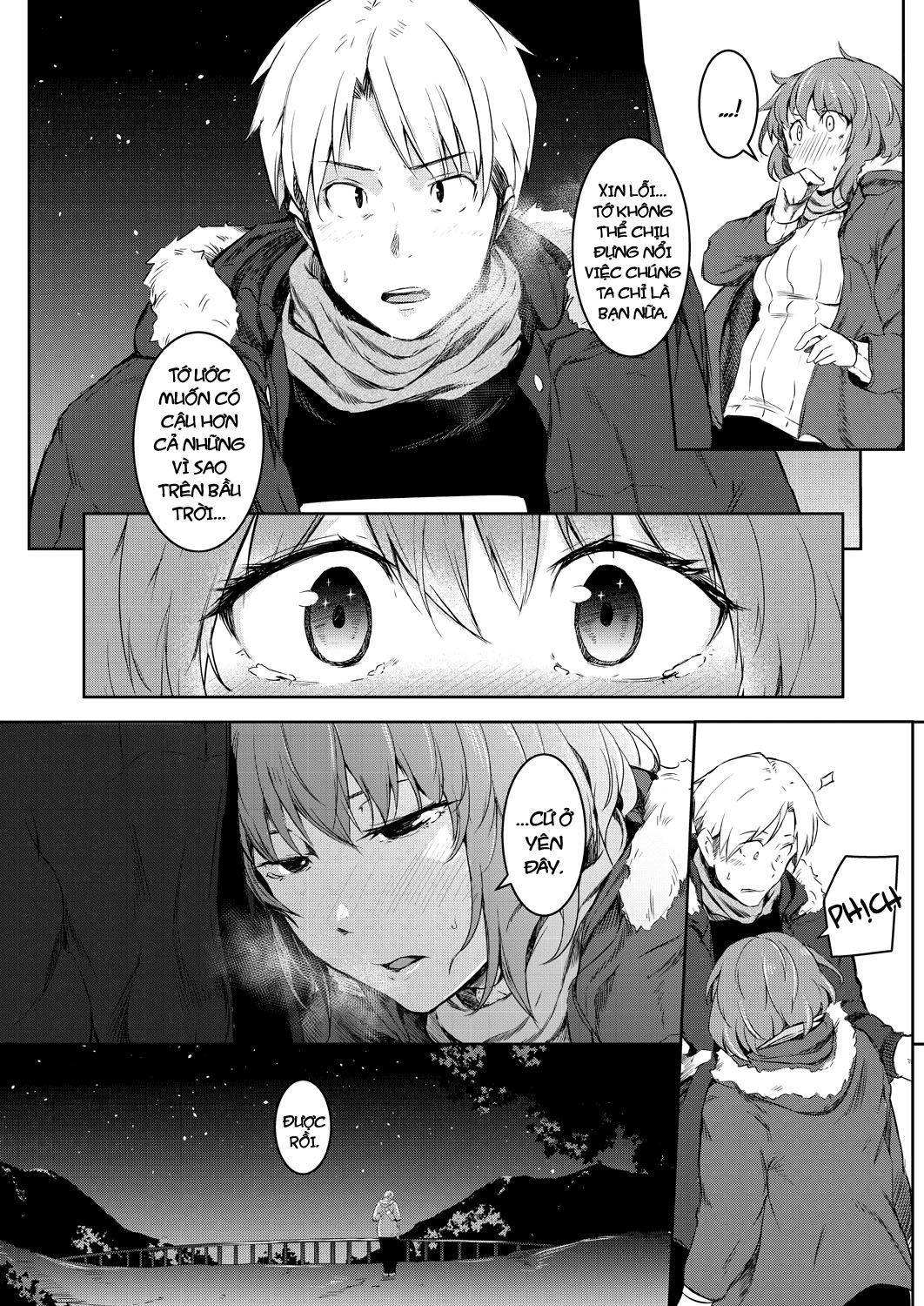 Đọc truyện hentai Dưới bầu trời đầy sao đêm hôm đó, tôi đã tỏ tình với cậu - Chap 1