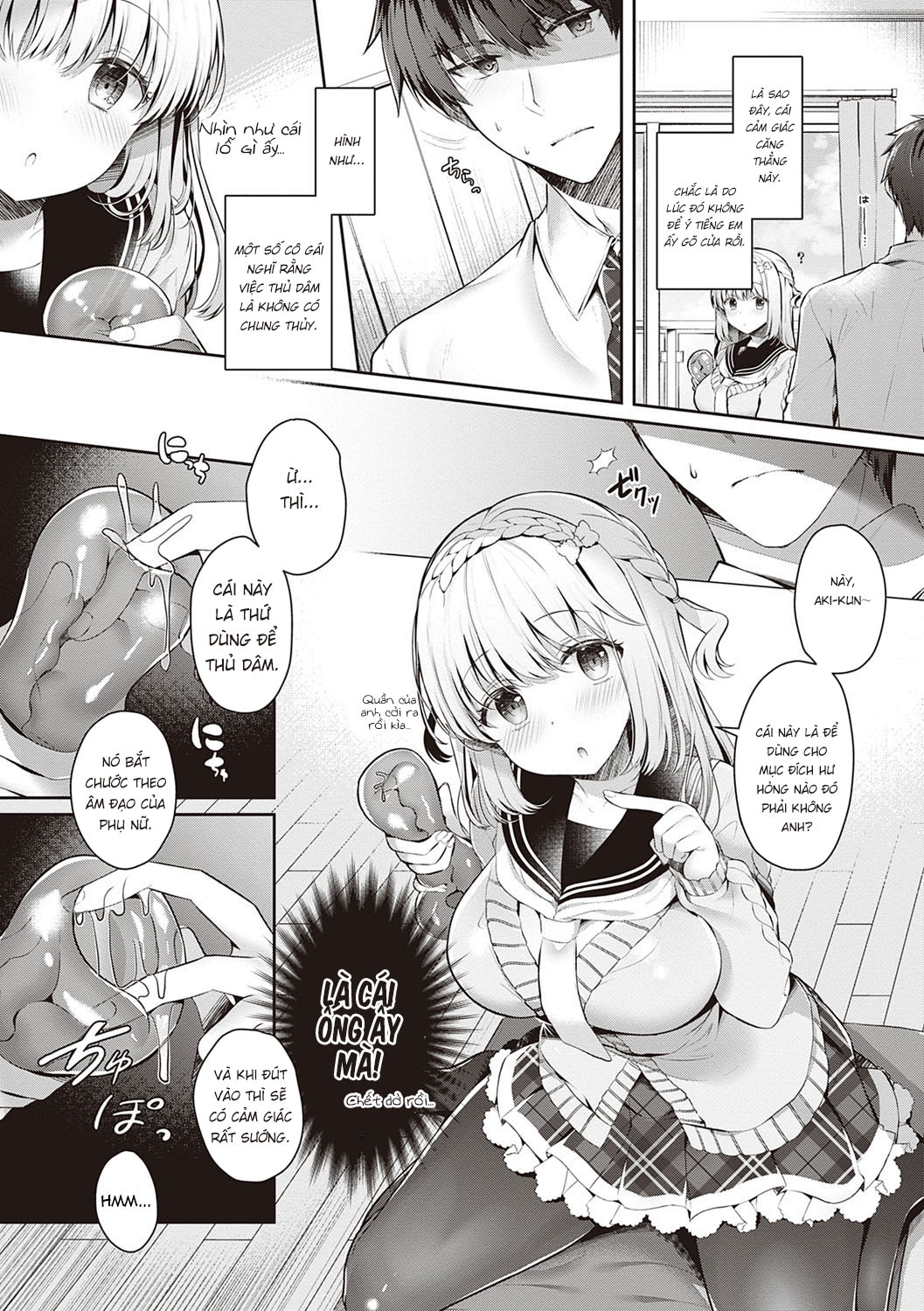 Đọc truyện hentai Osananajimi de Koibito no Kanojo to Shitai Koto Zenbu - Chap 9: Chơi đồ chơi tình dục cùng với bạn thời thơ ấu là người yêu ( chap cuối rồi nha anh em)