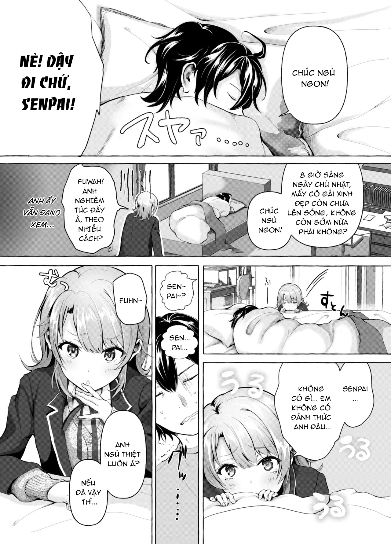 Đọc truyện hentai Chào buổi sáng, Senpai! (Yahari Ore no Seishun Love Come wa Machigatteiru) - Oneshot