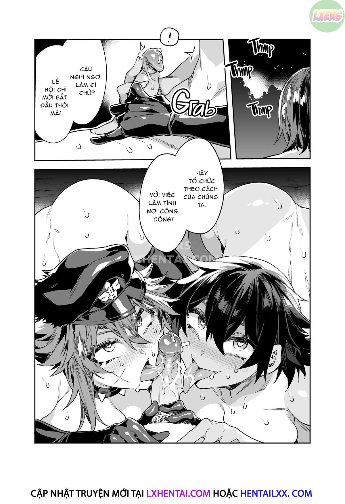 Đọc truyện hentai Teisou Kannen Zero No Onna Tomodachi - Chap 5 at the Summer Festival