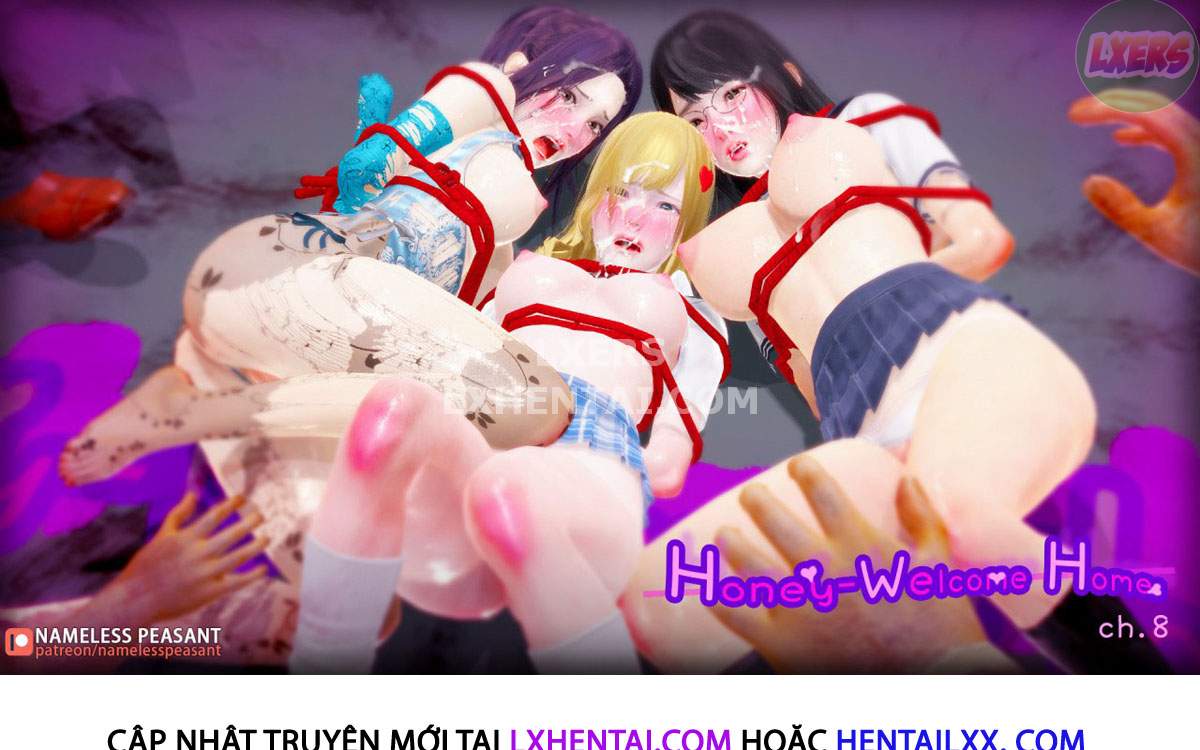 Đọc truyện hentai Honey-Welcome Home - Chap 8