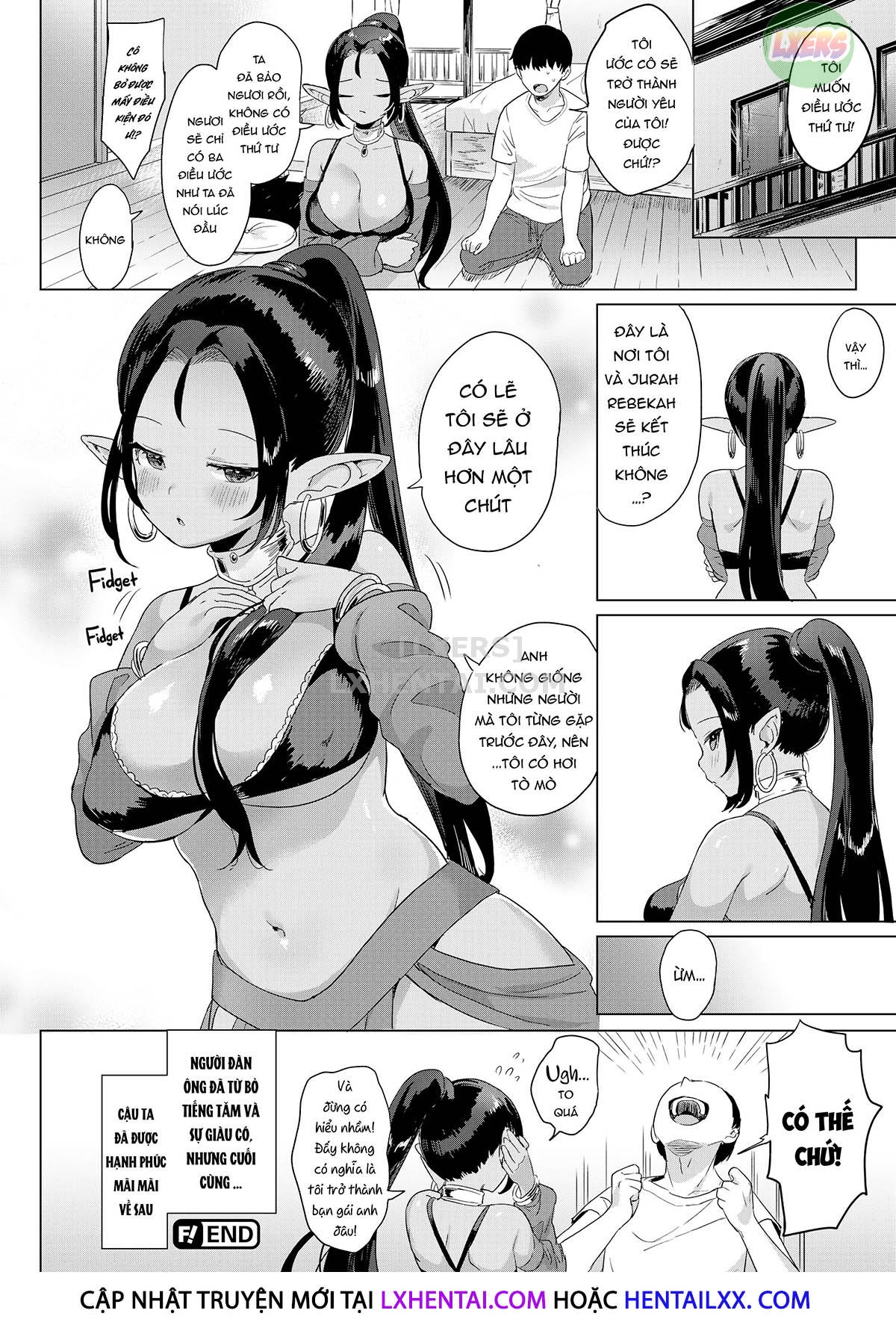 Đọc truyện hentai Những quý cô dâm đãng ngọt nước - Chap 1 - The Virgin and the Magic Lamp