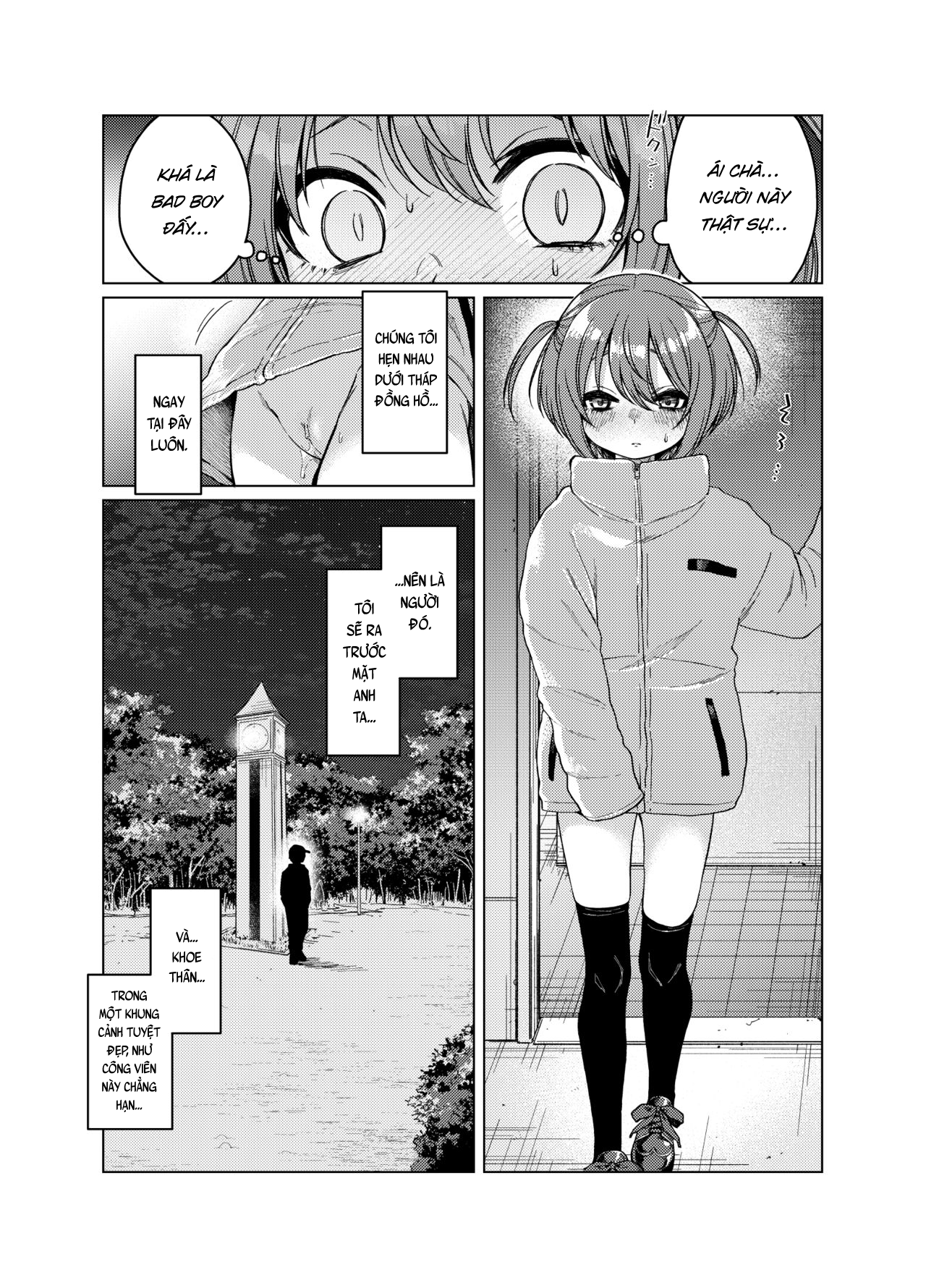 Đọc truyện hentai Uraaka ga Doukyuusei ni Barete Odosare Kyousei Roshutsu - Oneshot