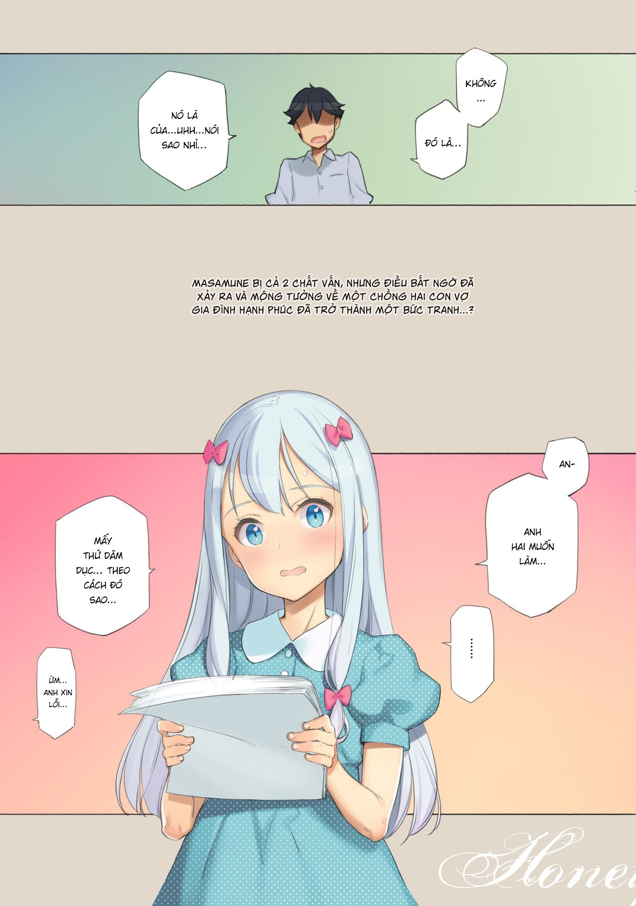 Đọc truyện hentai Trăng mật cùng các con vợ - Oneshot