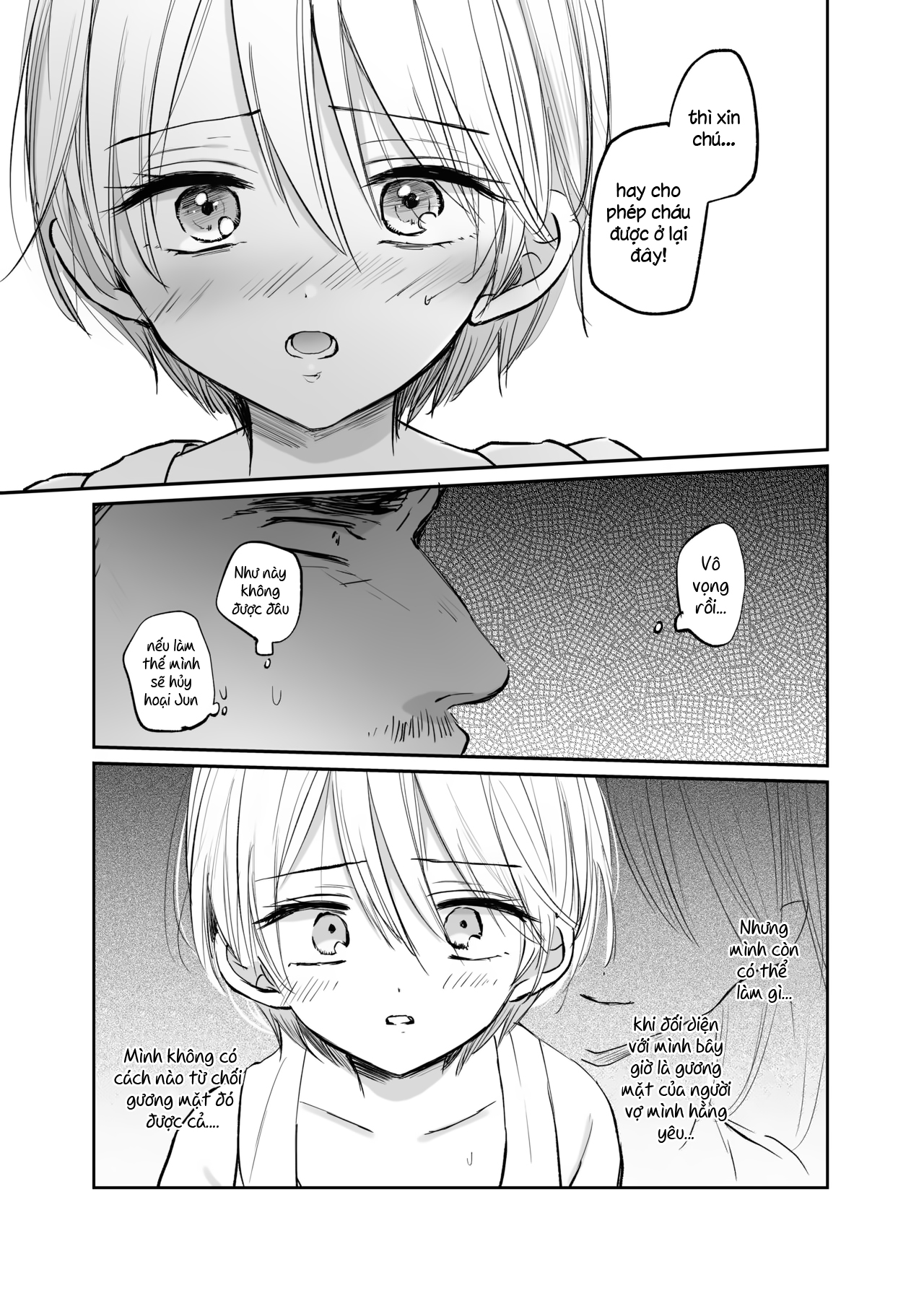 Đọc truyện hentai Sau khi trở thành nữ, tôi và chú... - Oneshot