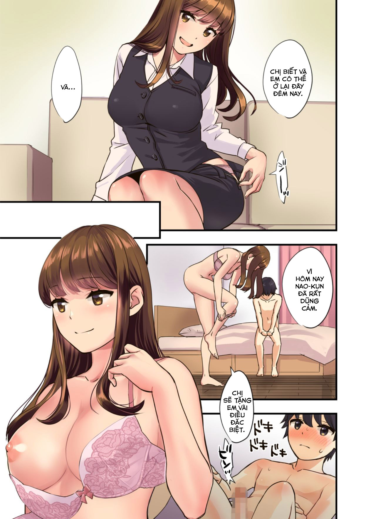 Đọc truyện hentai Chị gái nhà bên - Oneshot