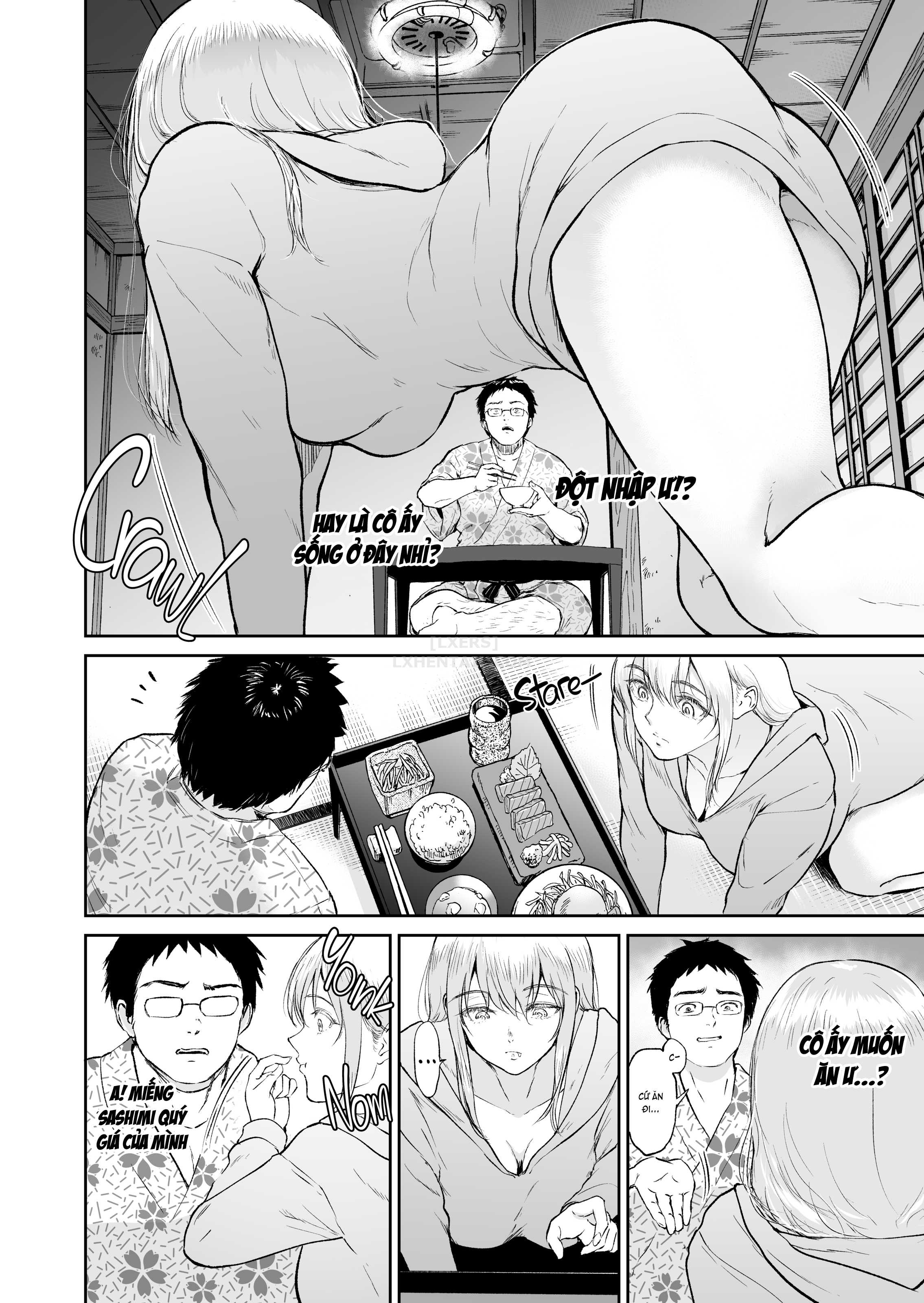 Đọc truyện hentai Hot Springs at a 0-Star Resort - Oneshot