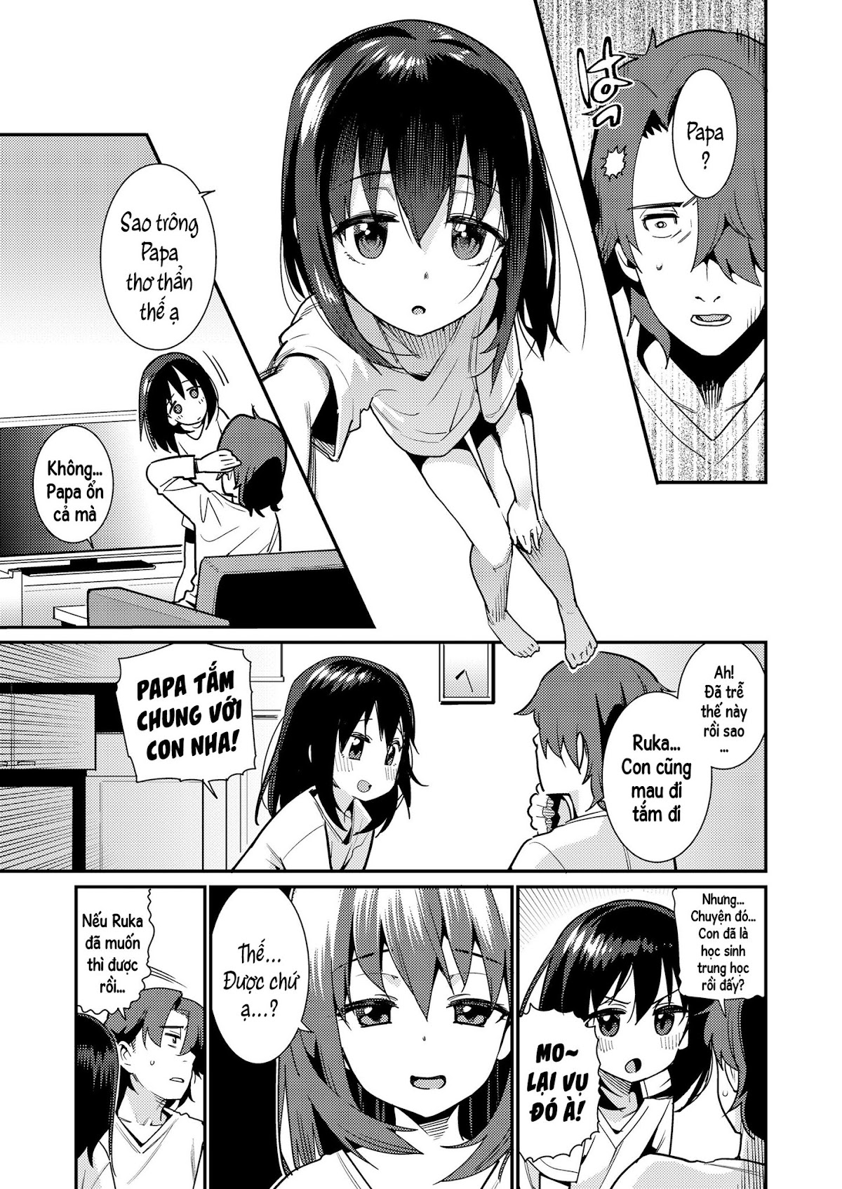 Đọc truyện hentai Papa wa Manamusume ni Katenai - Part 1