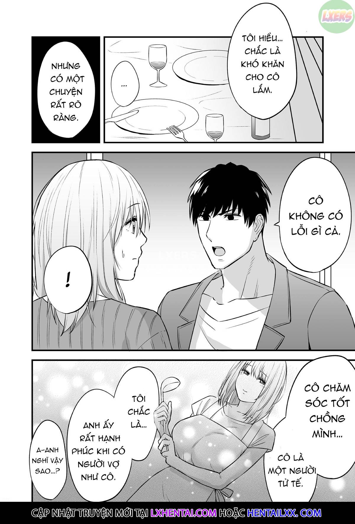 Đọc truyện hentai Cú chạm kỳ diệu dành cho vợ bạn - Oneshot