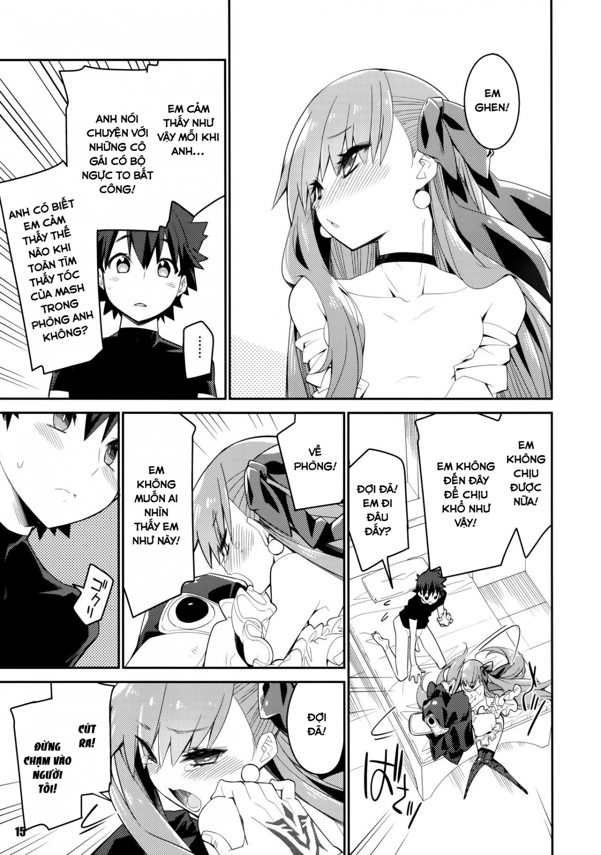 Đọc truyện hentai Hoa hồng vàng cho đôi môi ấy - Oneshot