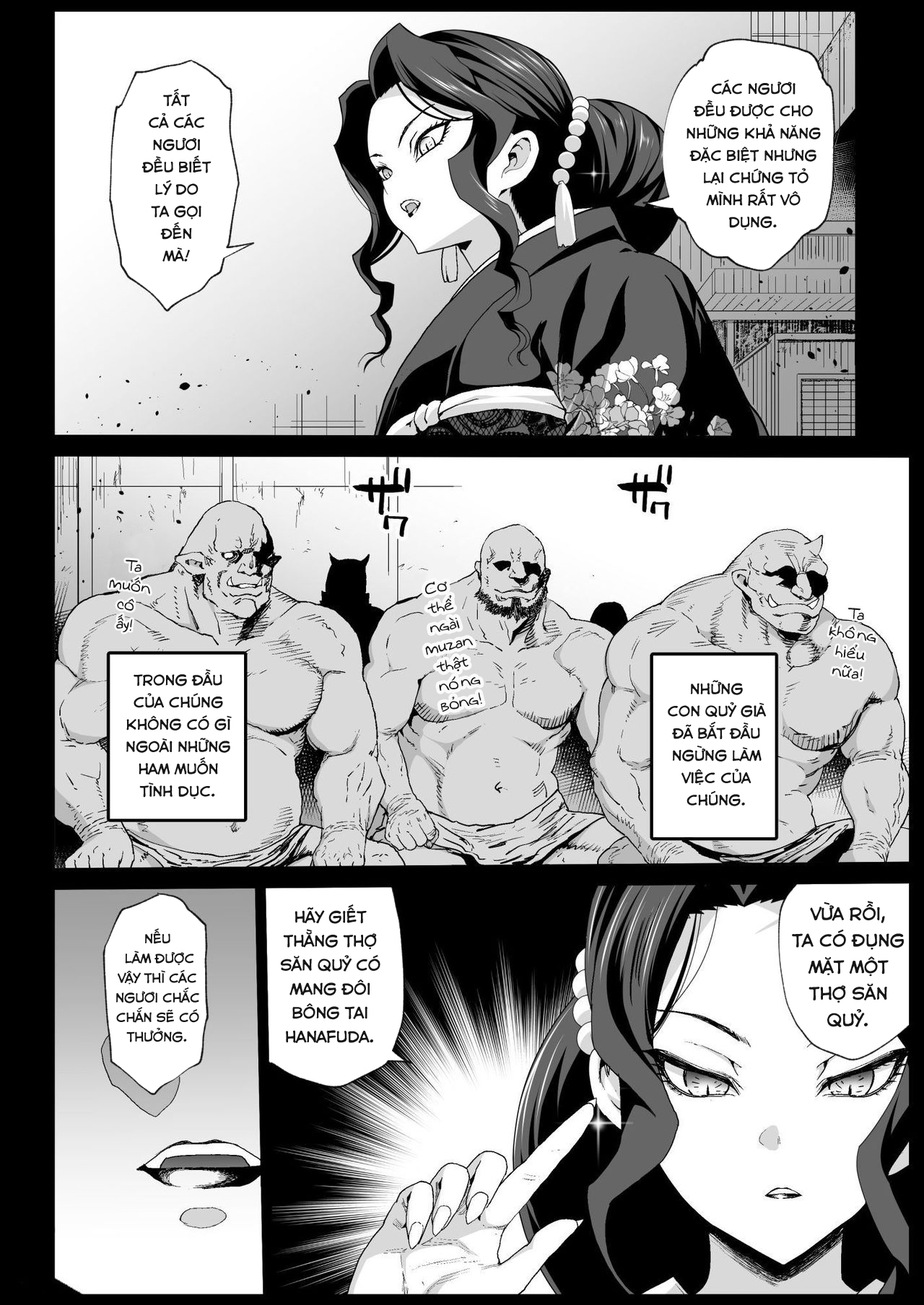 Đọc truyện hentai RAPE OF DEMON SLAYER - Chap 1 : Muzan