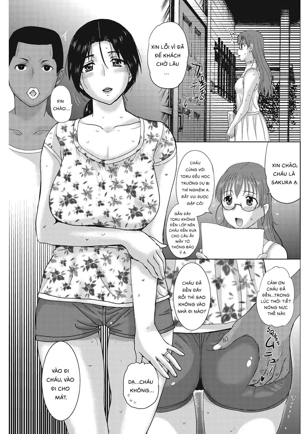 Đọc truyện hentai Homestay daydream - Chap 6