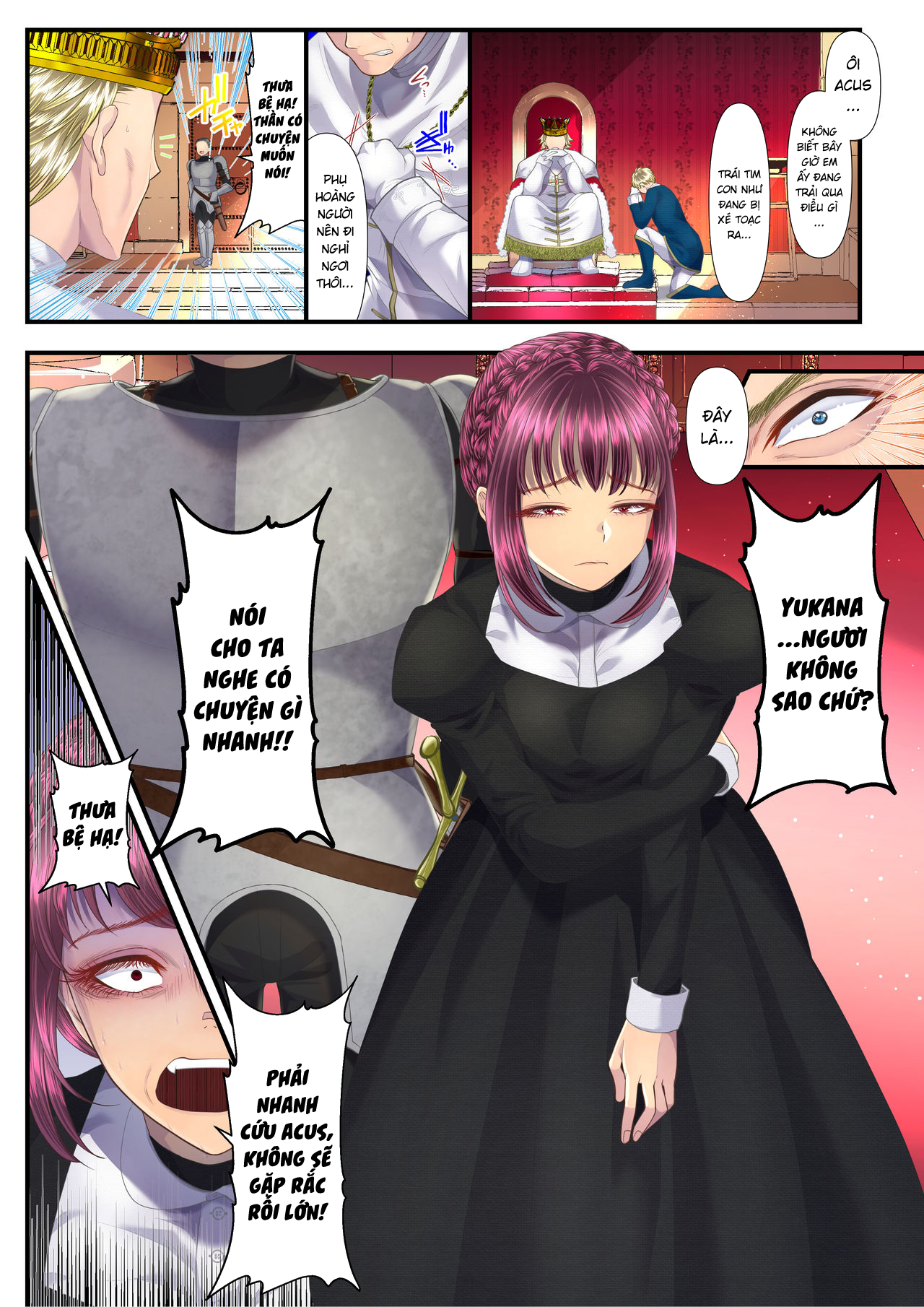 Đọc truyện hentai Huấn luyện hoàng tử bán nước của điếm quý tộc ~Phân chia lãnh thổ~ - Oneshot