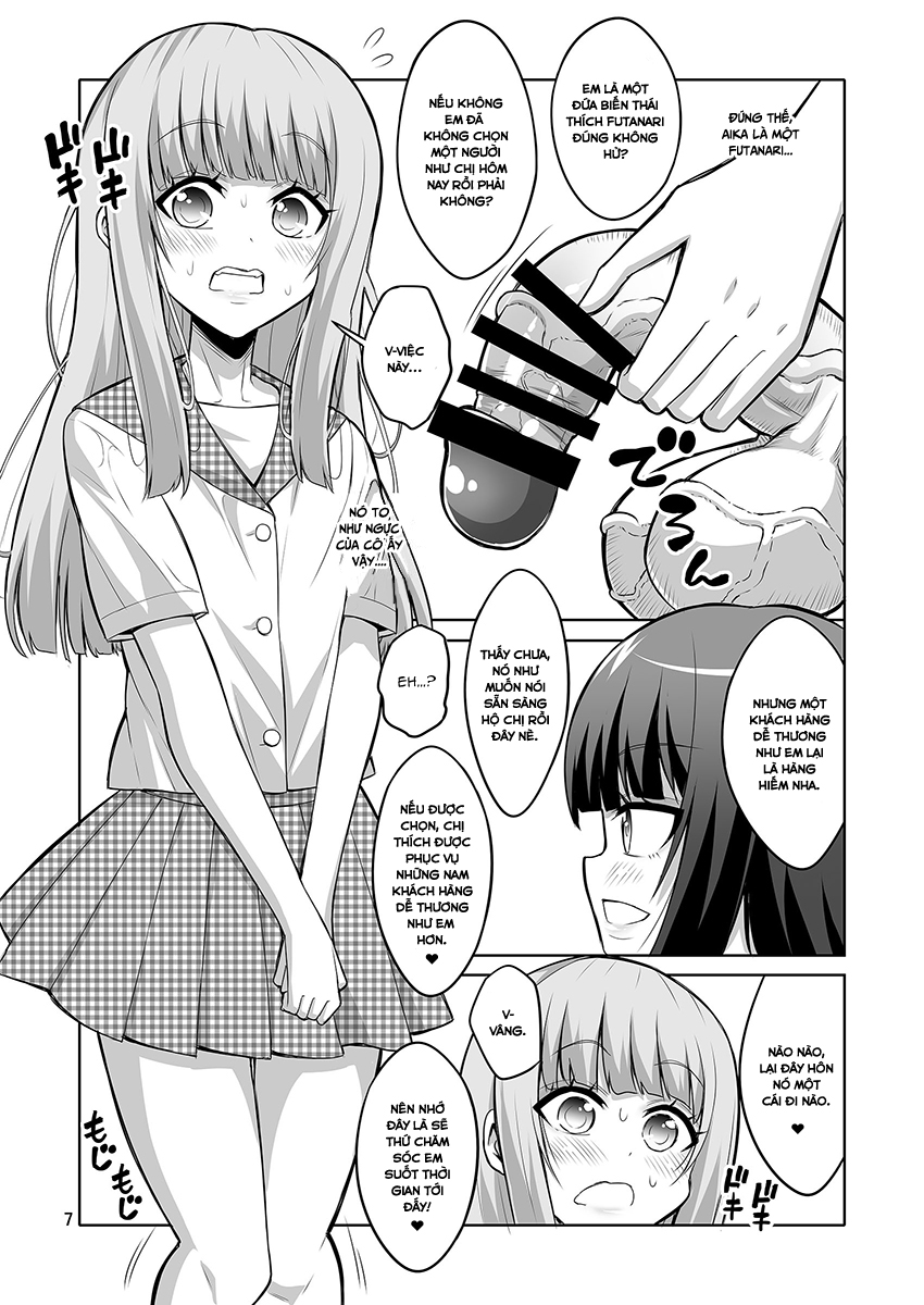 Đọc truyện hentai Otokonoko ga Futanari JK DeliHeal o Yondara Byou de Mesu Ochi - Oneshot