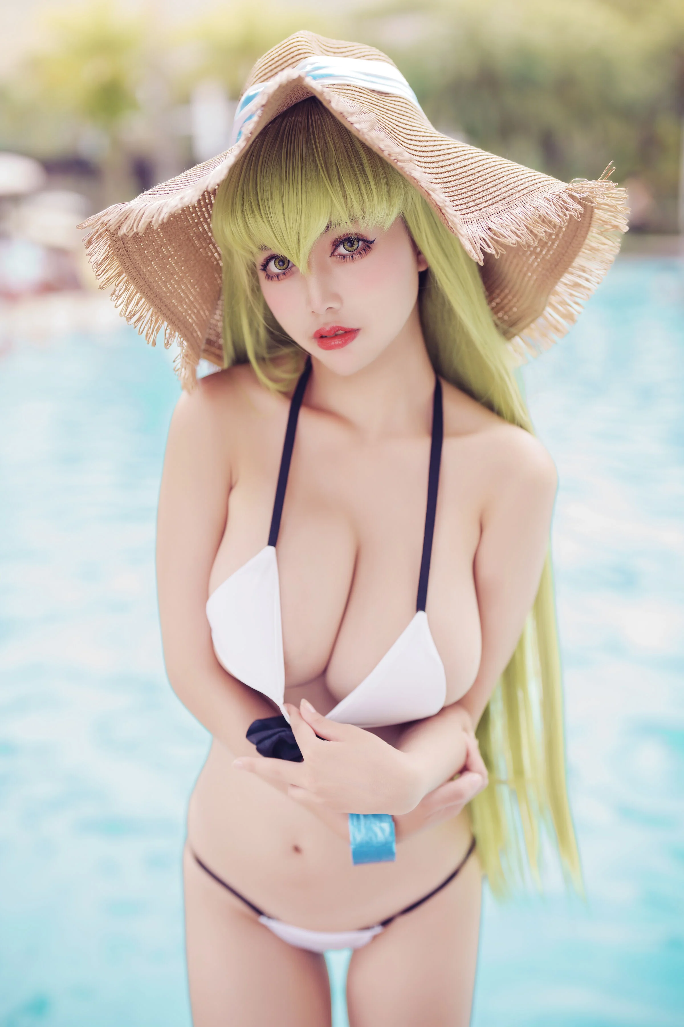 Đọc truyện hentai Tuyển tập Albums siêu phẩm Cosplay - Chap 138 - Rinka Okita - swimsuit