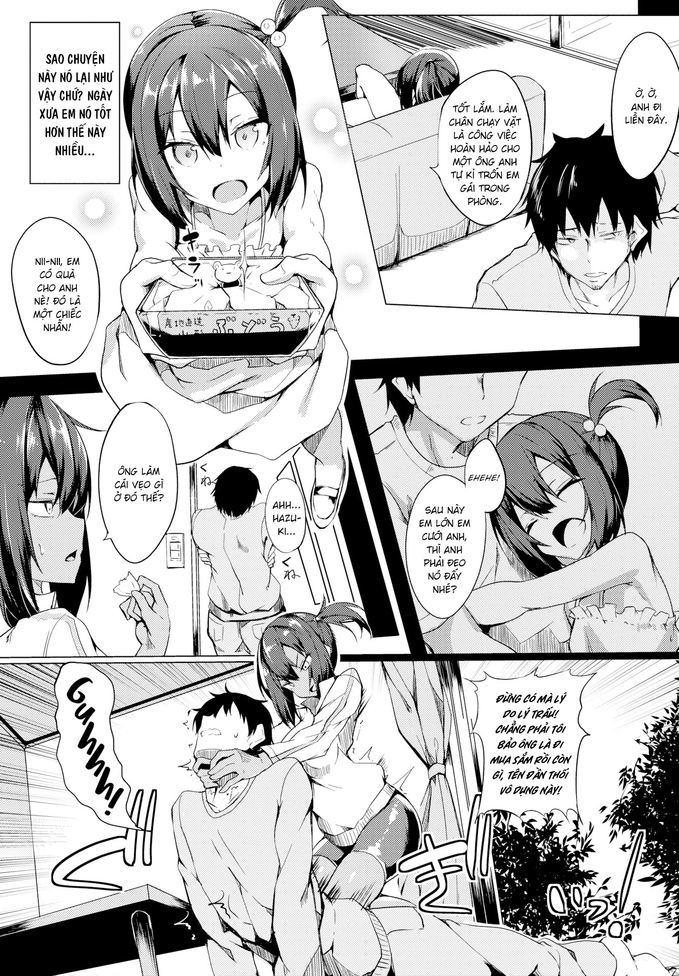 Đọc truyện hentai Cách để phạt con em gái bất trị - Oneshot