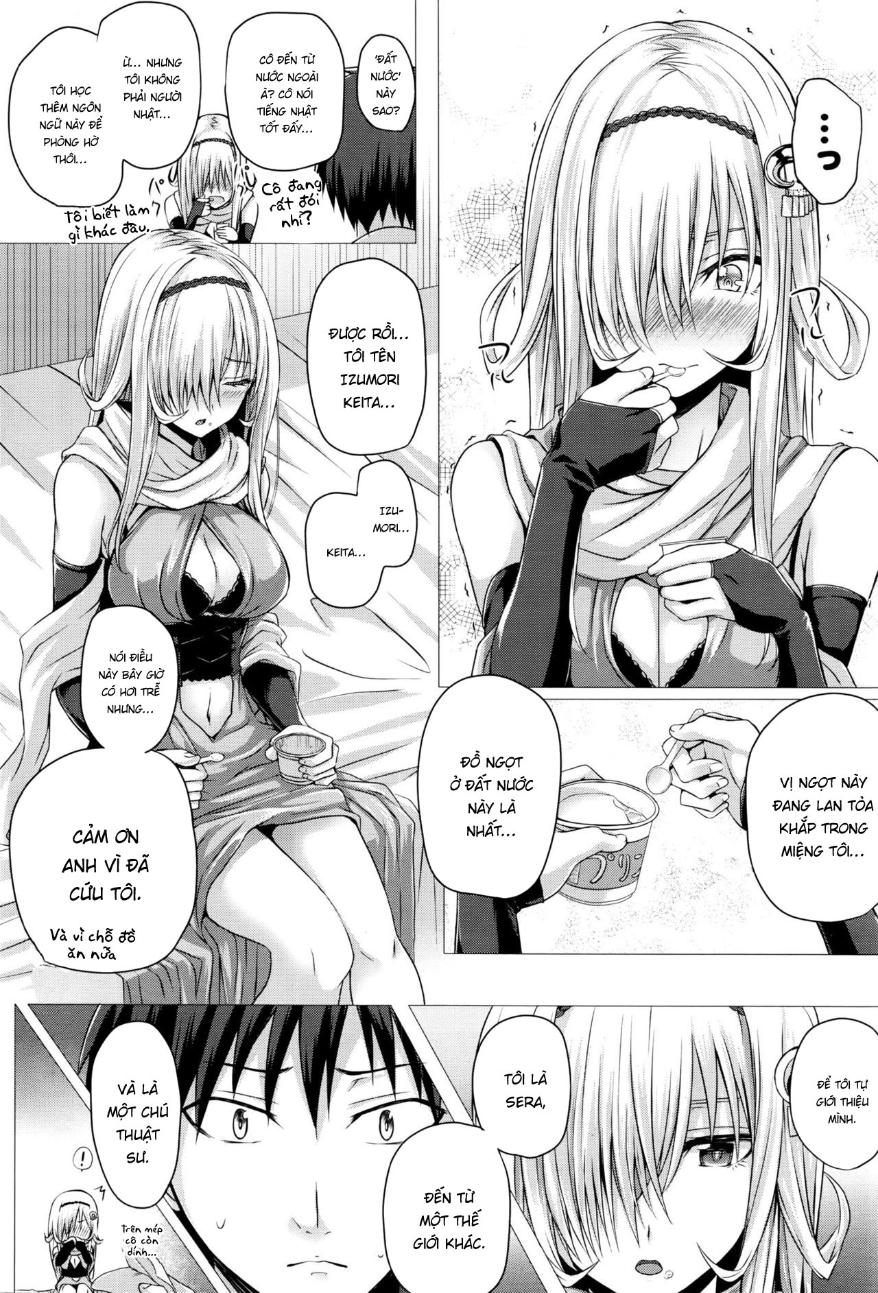 Đọc truyện hentai Pháp sư đến từ thế giới khác - Oneshot