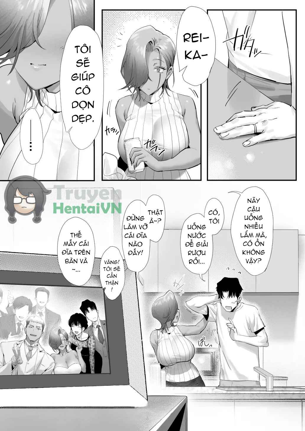 Đọc truyện hentai Onna Gal Joushi to Furin suru Hanashi 5 - Chap 2 - End
