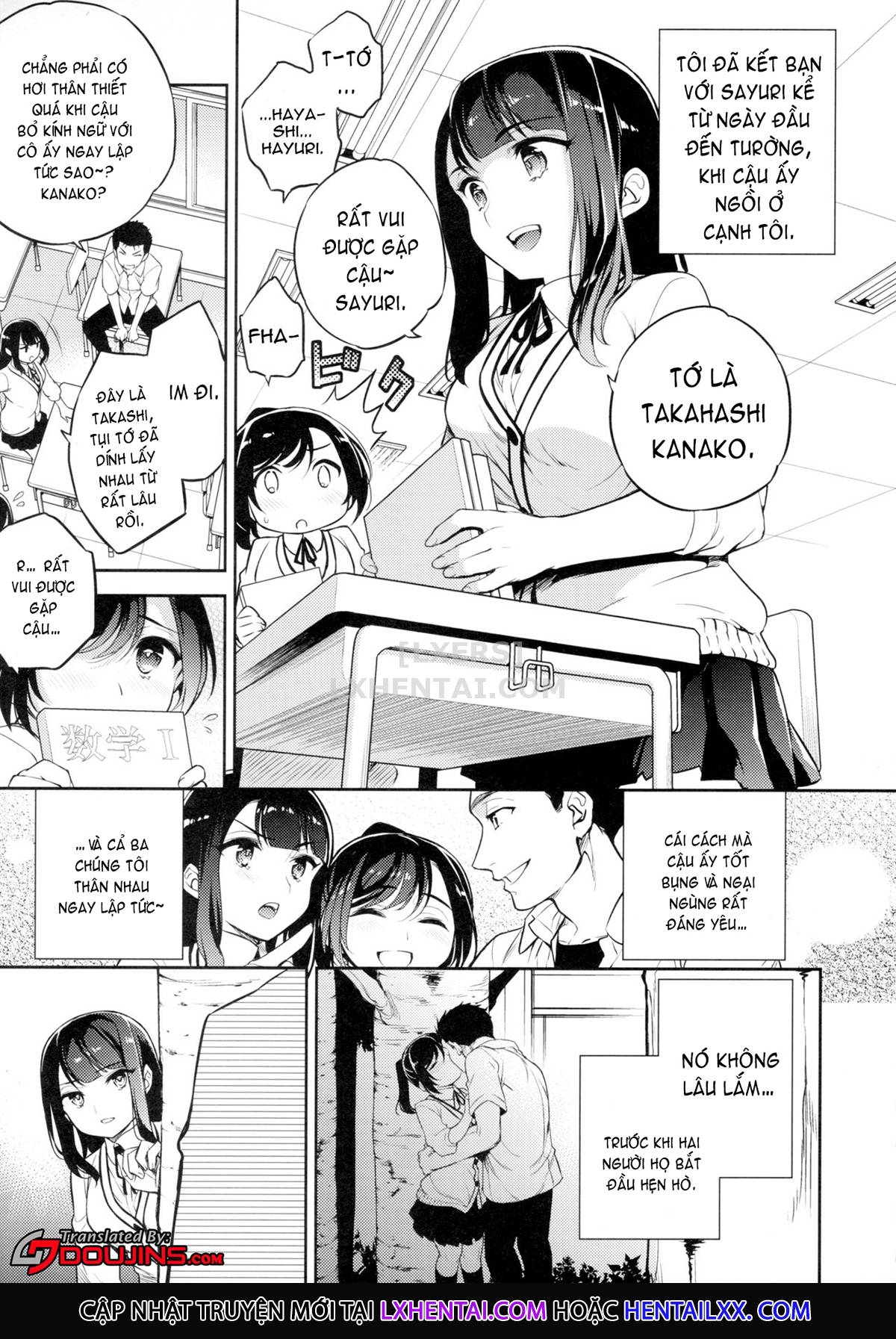 Đọc truyện hentai Sayuri - Kareshi to Hatsu H Mokuzen ni Chikan ni NTR-reta Shoujo - Chap 4 ~Getting Fucked With The Girl She Tried To Save