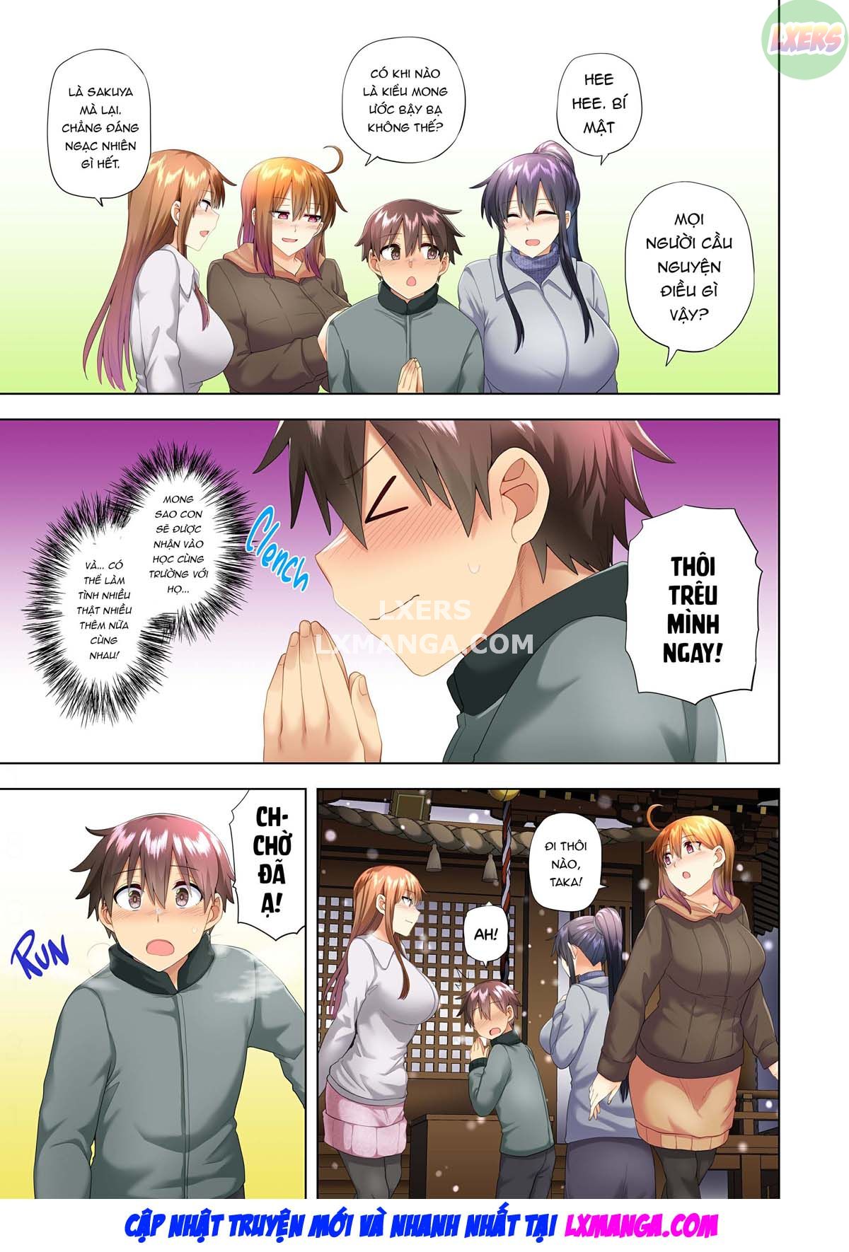 Đọc truyện hentai Onee-chan no Wasuremono o Todoke ni Kita Hazu nanoni - Chap 5 - New Years Match