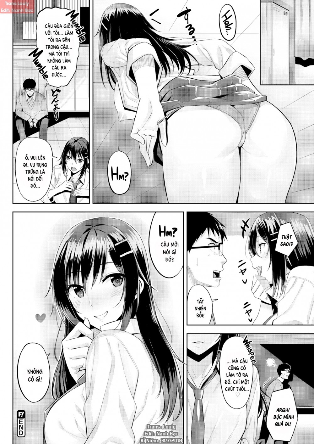 Đọc truyện hentai Hadairo no Houkago - Chap 3