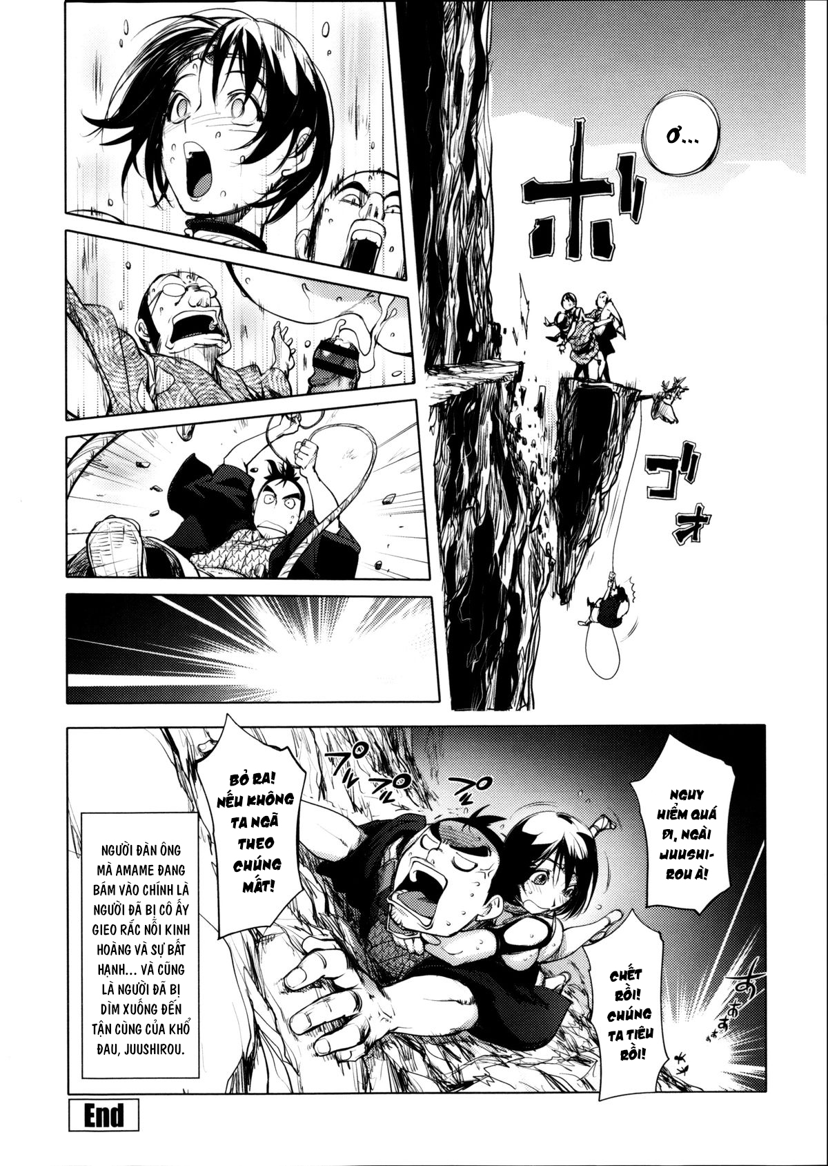 Đọc truyện hentai Nàng Kunoichi ngơ ngác - Chap 6 - Vách Núi Tới Thiên Đường