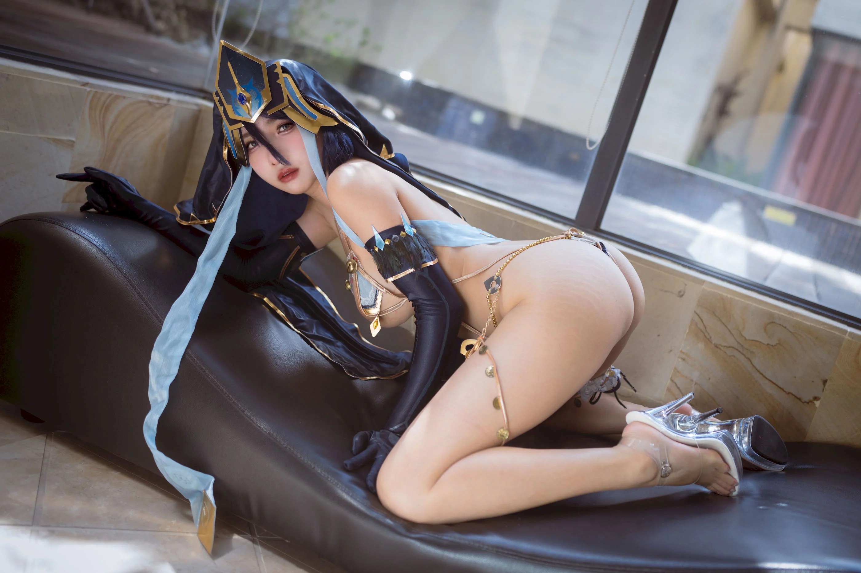 Đọc truyện hentai Tuyển tập Albums siêu phẩm Cosplay - Chap 1158 - Momo - Genshin Impact: Hidden Mirror Lady