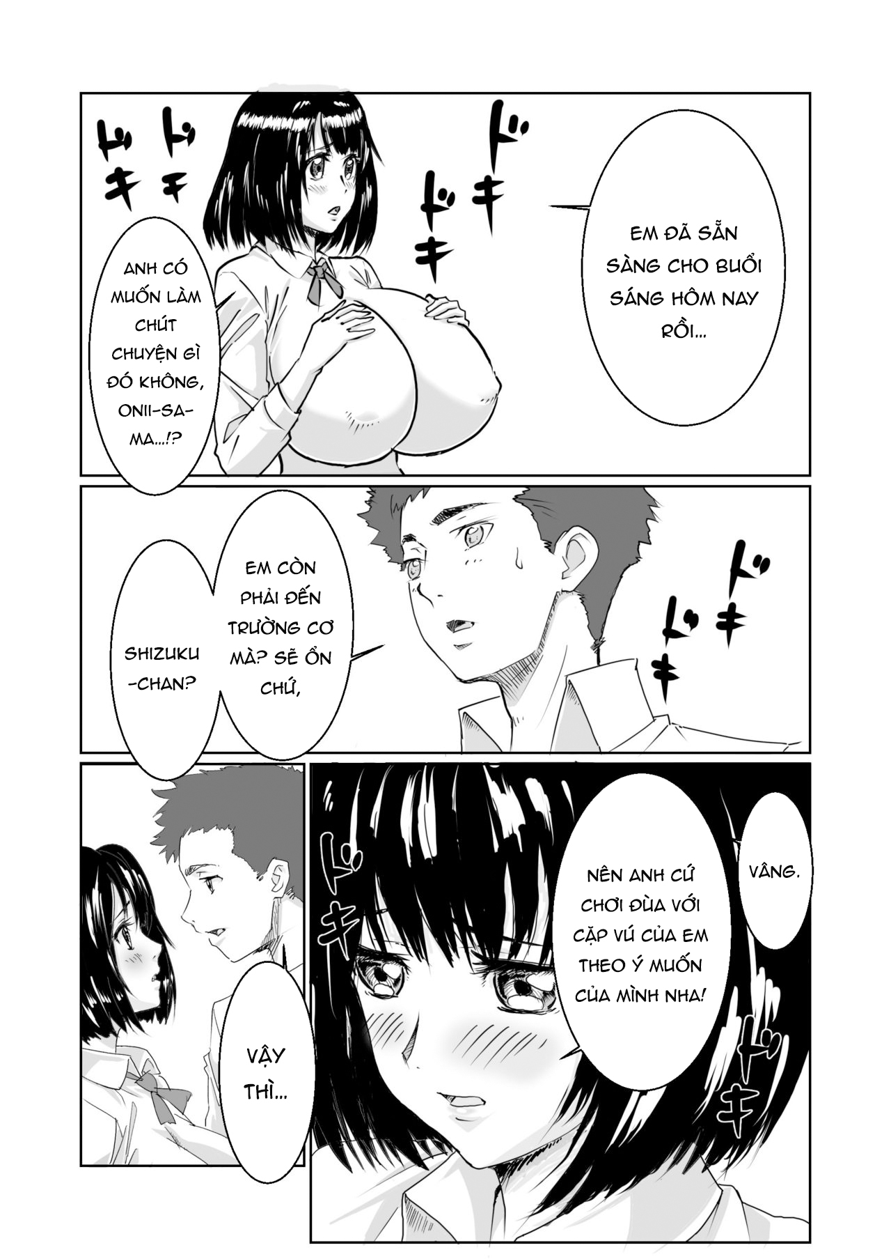 Đọc truyện hentai Chichimomi - Oneshot