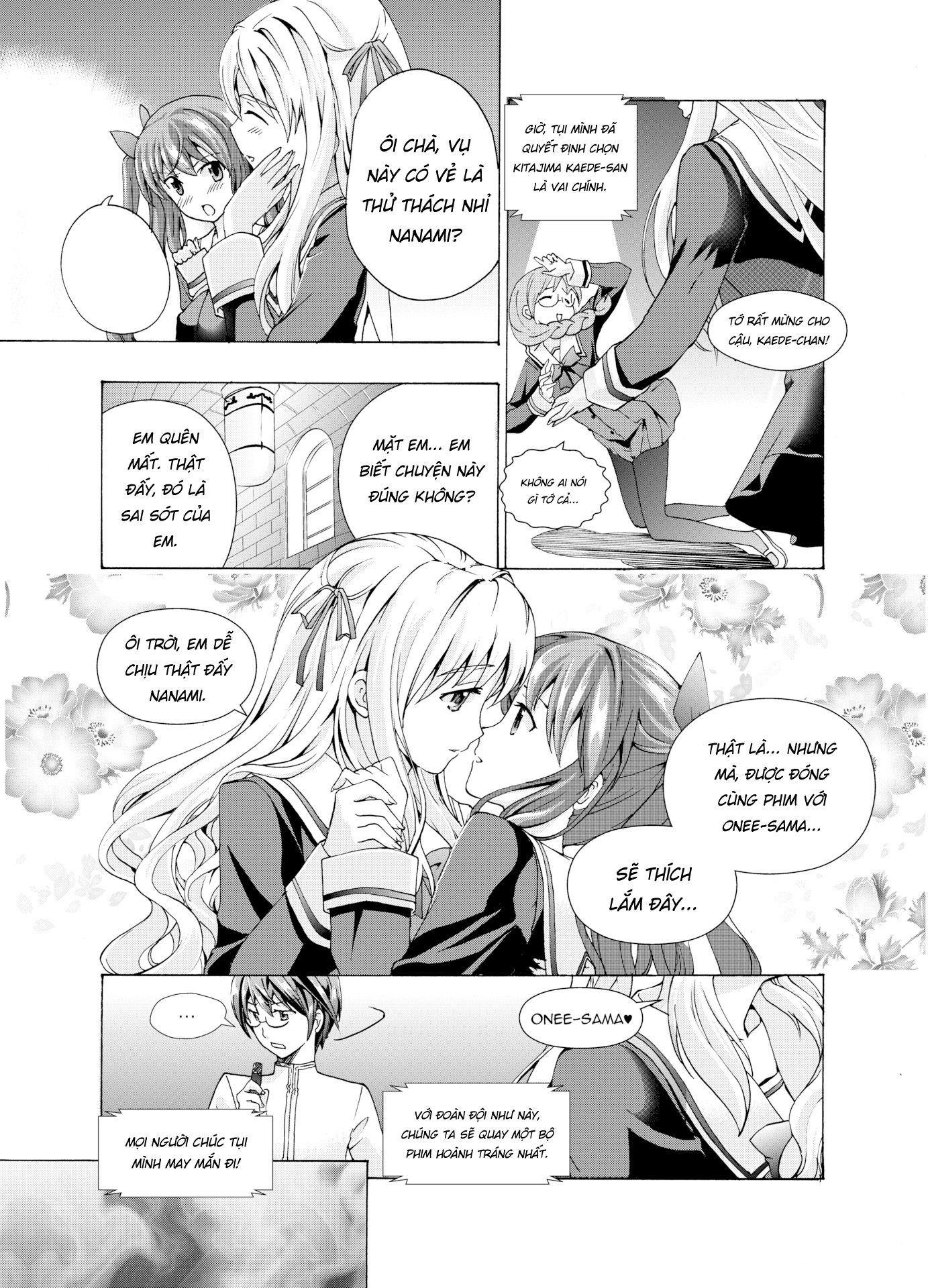 Đọc truyện hentai Tuyển Tập Yuri Một Nắng - Hộp Nhạc Ký Ức - Chap 1: Overture to Flowering