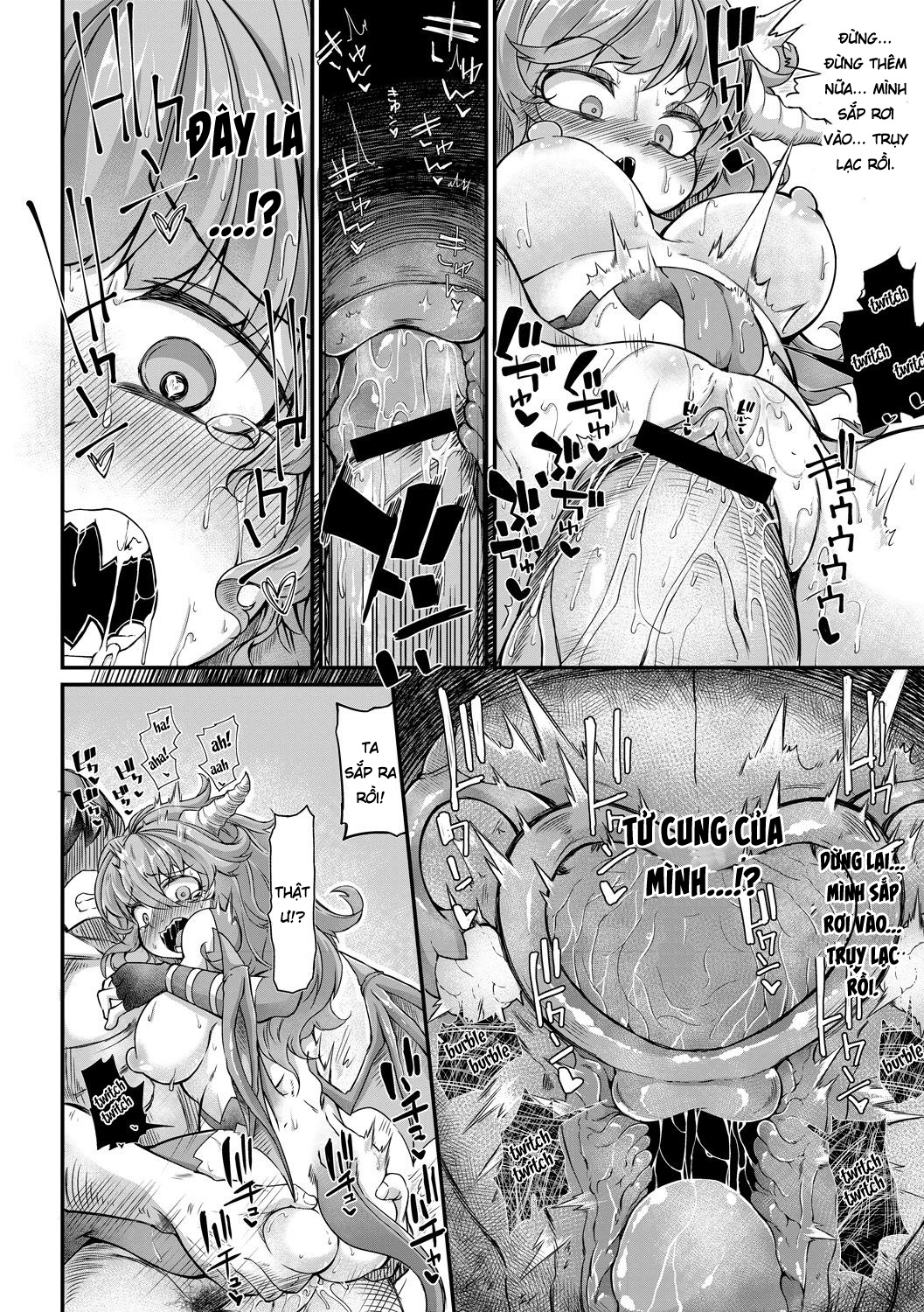 Đọc truyện hentai Fukkou!? Ishu Kouhai -Mazoku to Ningen no Kyousei Jidai - Oneshot