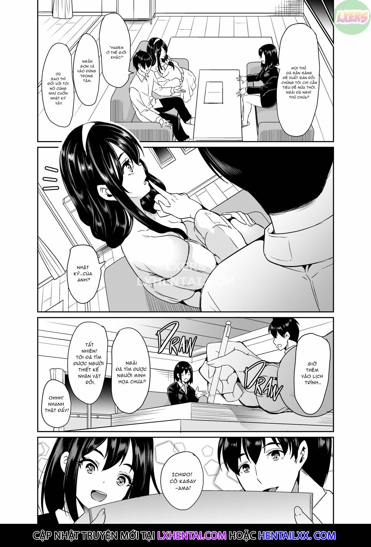 Đọc truyện hentai My Harem in Another World Collection - Chap 13 - All Pussy is Mine