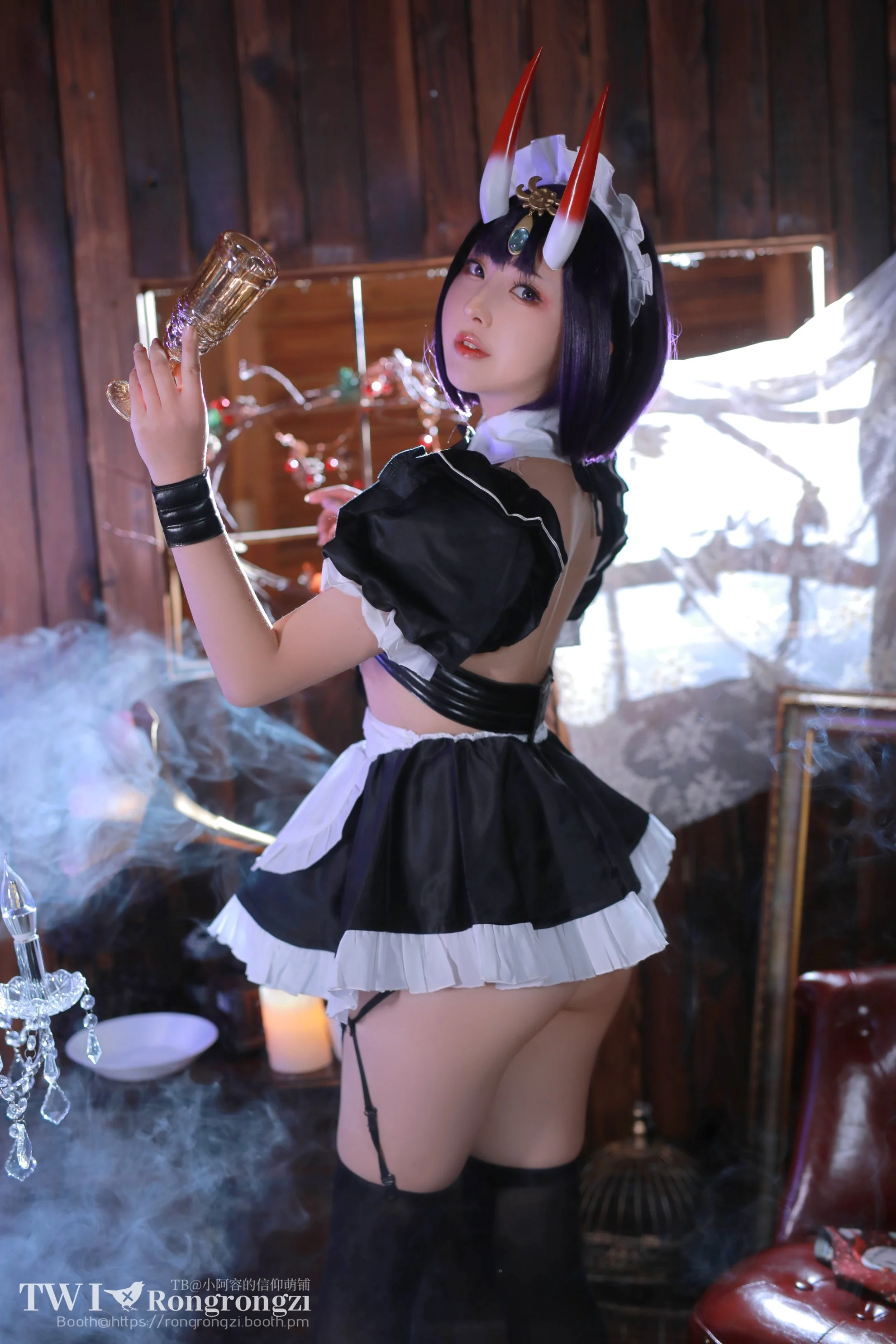 Đọc truyện hentai Tuyển tập Albums siêu phẩm Cosplay - Chap 897 - [Xiao Rongzi Gugugu] Shuten Doushi Maid (Fate Grand Order)