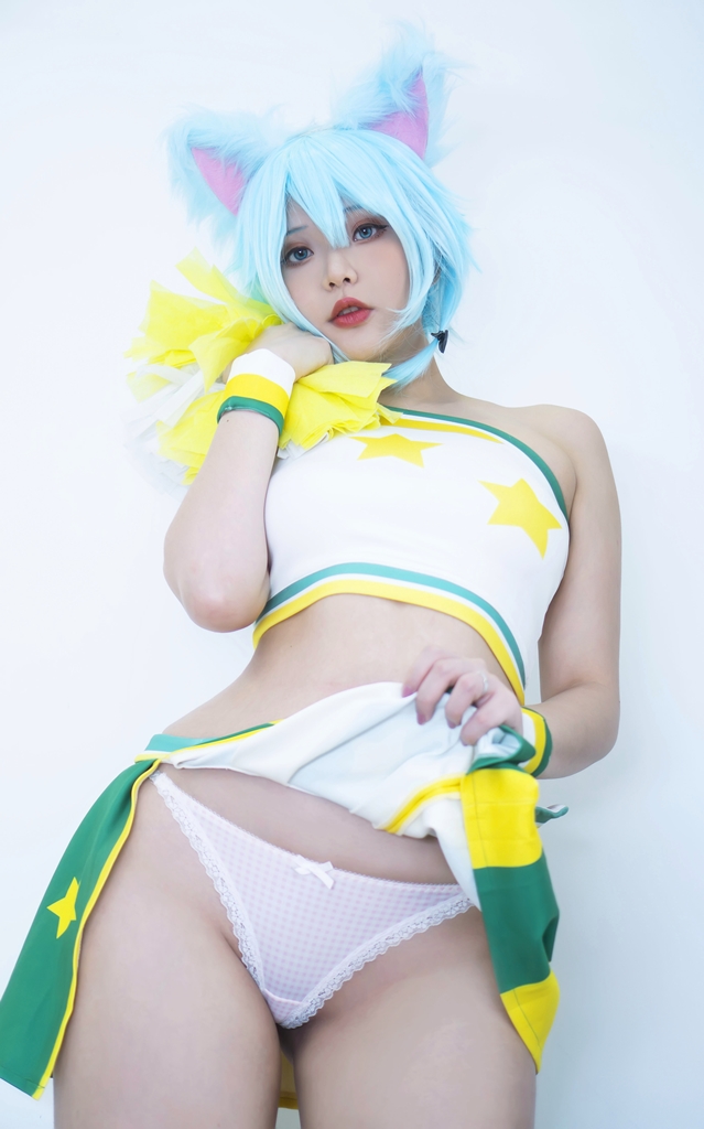 Đọc truyện hentai Tuyển tập Albums siêu phẩm Cosplay - Chap 702 - Hana Bunny – Sinon Cheerleader