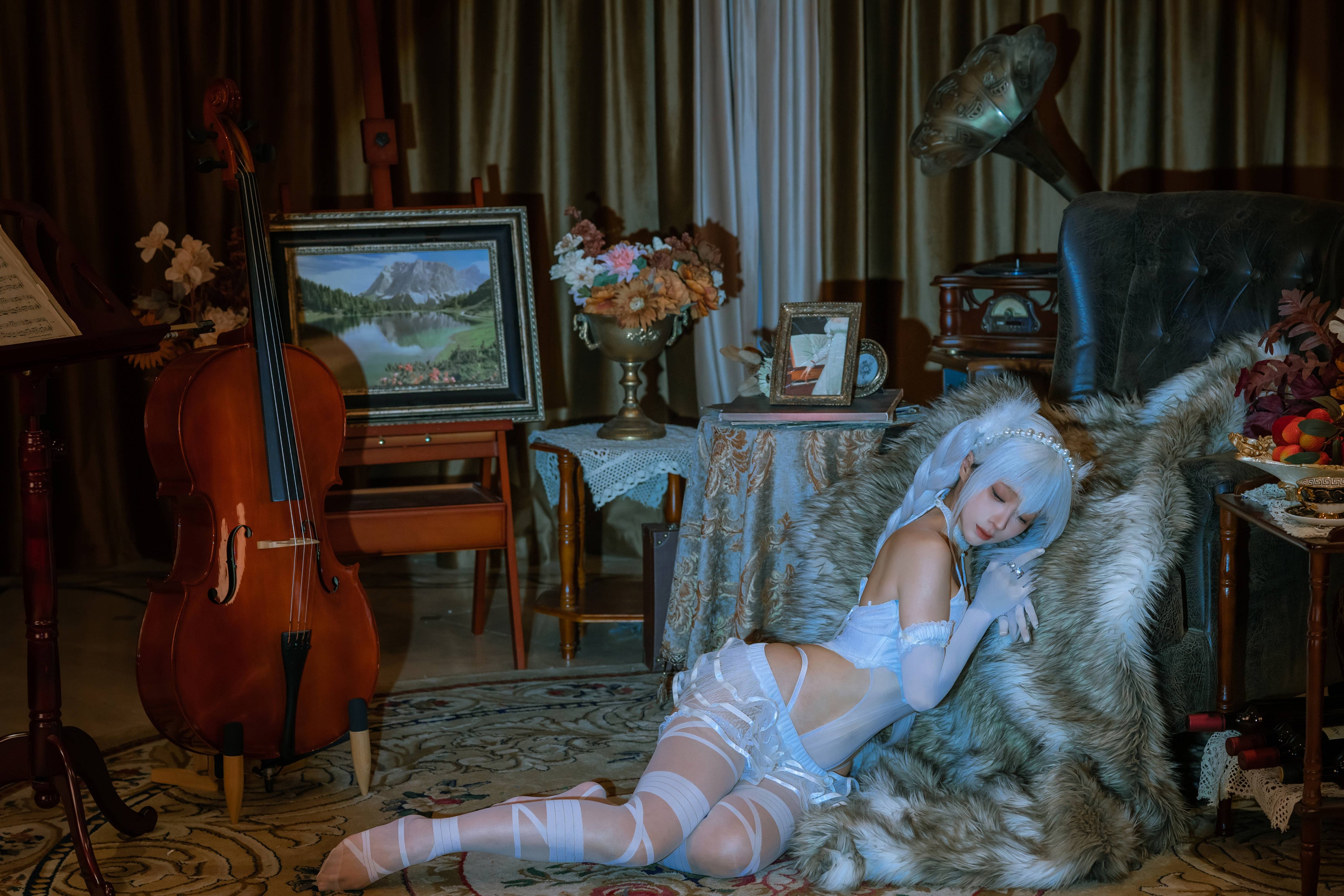 Đọc truyện hentai Tuyển tập Albums siêu phẩm Cosplay - Chap 1269 - Stupid Momo – Ballet Cat