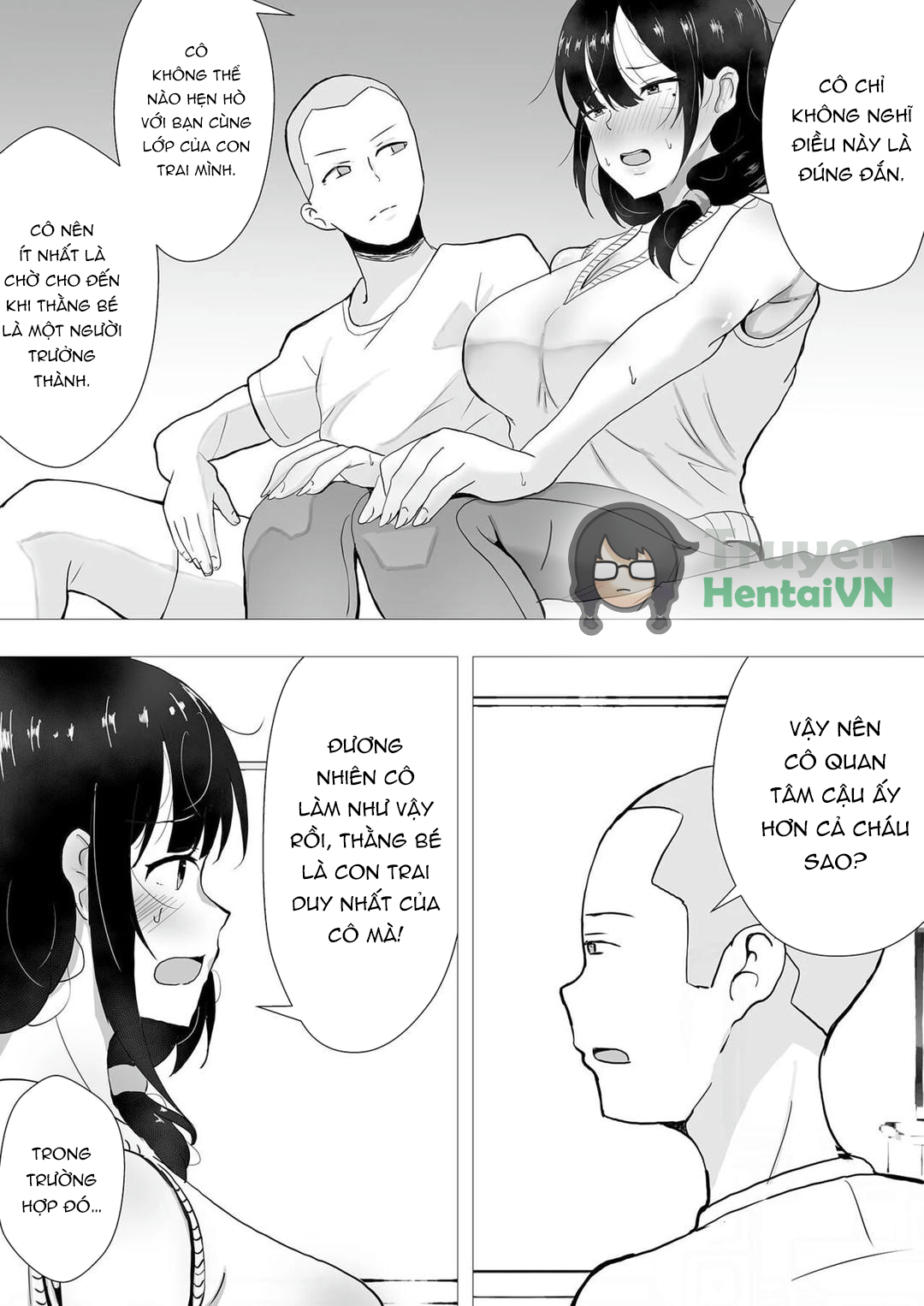 Đọc truyện hentai TomoKano Kaa-chan~ Daisuki na Ore no Hahaoya wa Aho na Shinyuu no Kanojo~ - Chap 2