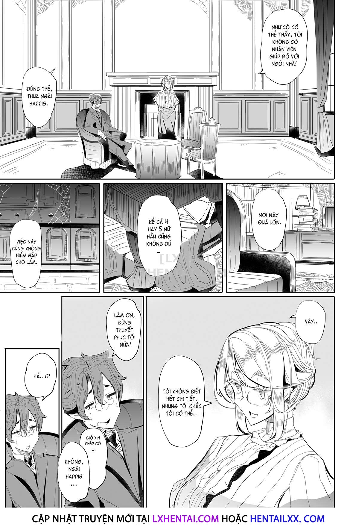 Đọc truyện hentai Shinshi Tsuki Maid no Sophie-san - Chap 1