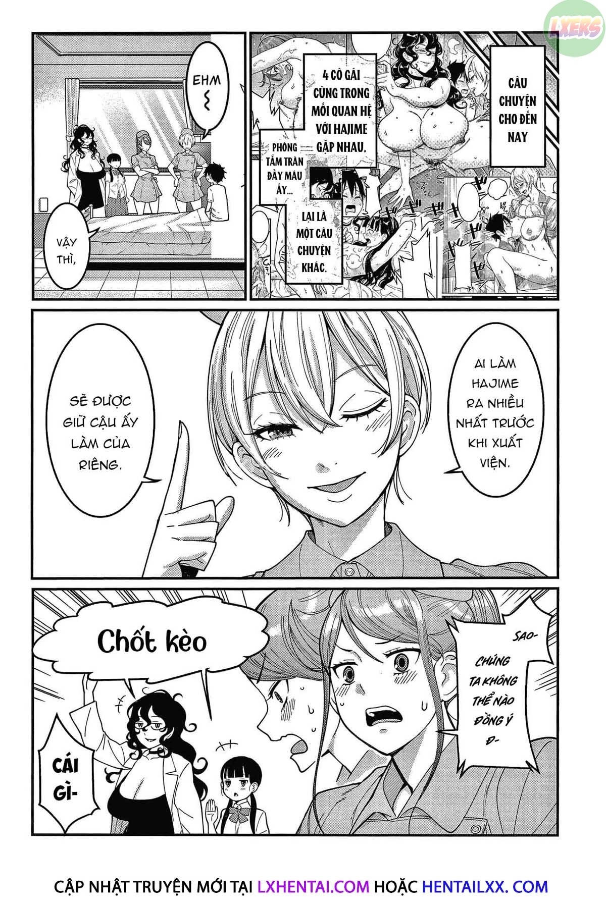 Đọc truyện hentai OneShota Ward 24 Hour Care Harem Hospitalization Life - Chap 5