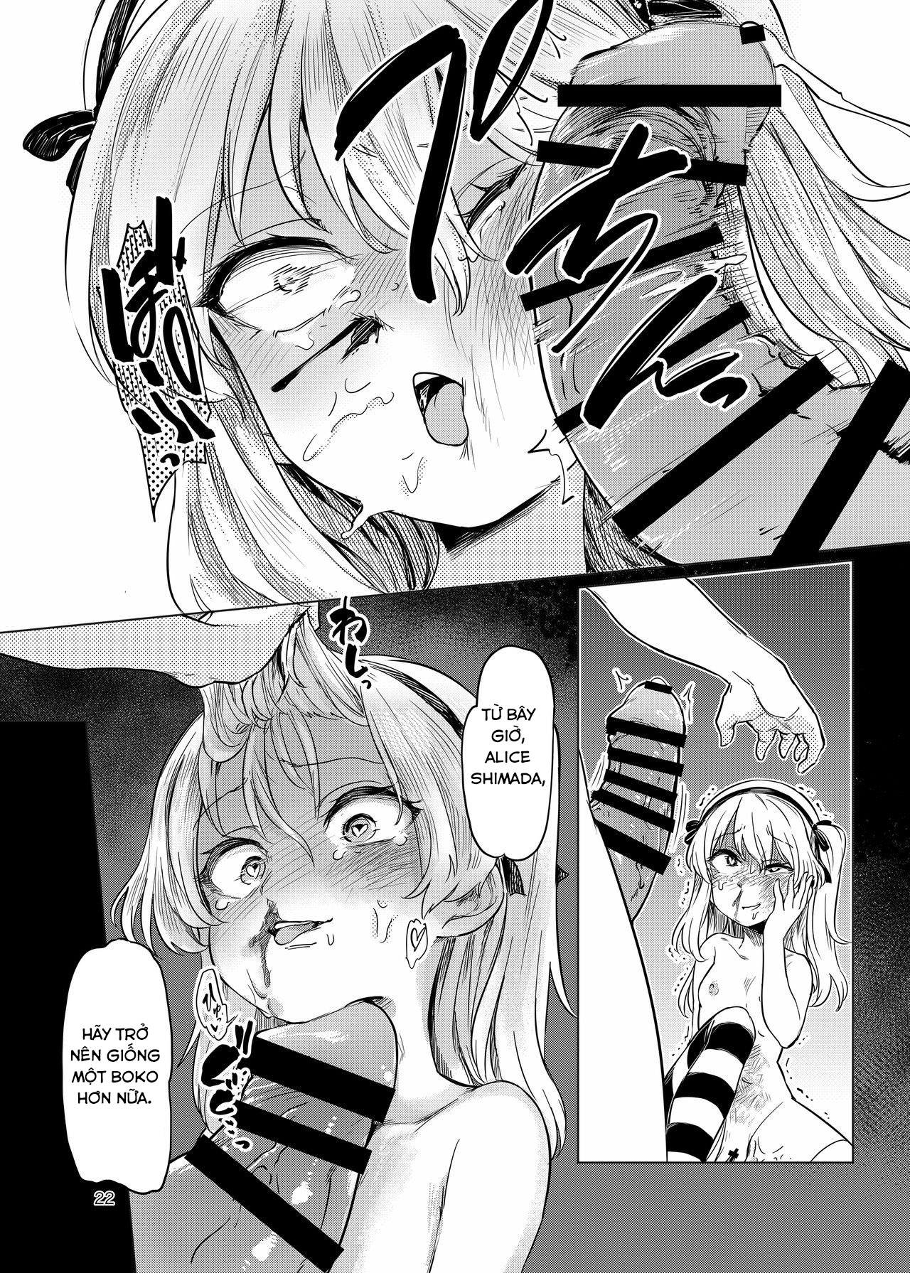 Đọc truyện hentai Chinpo Yakuza Miporin Boko Maso Arisu-chan Hen - Oneshot